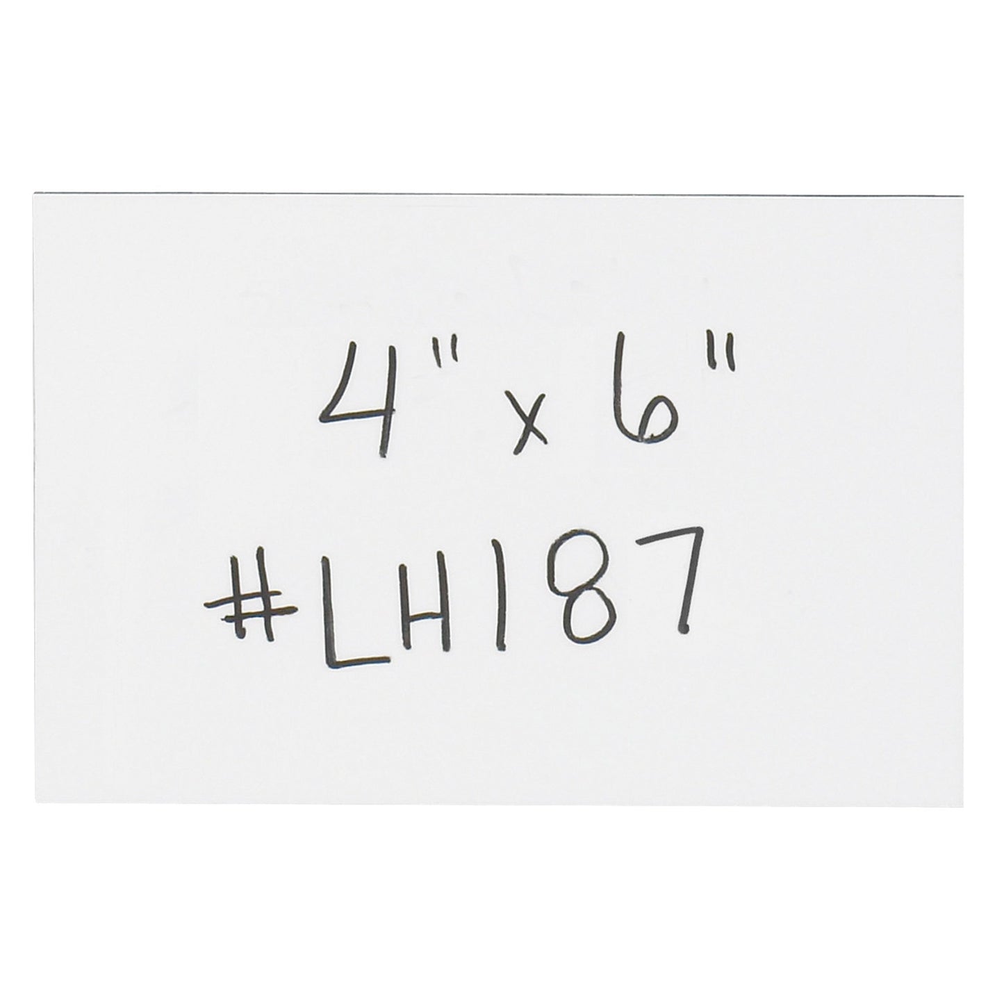 Great Box Supply Warehouse Labels, Magnetic Strips, 4" x 6", 25/Case