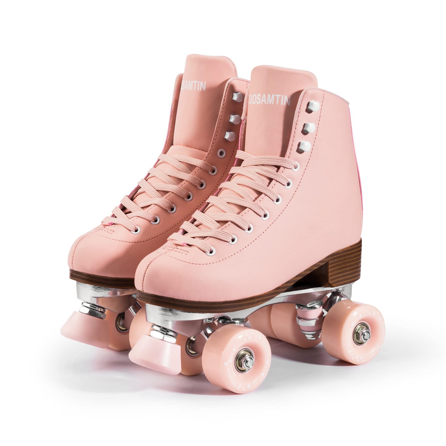Tuosamtin Roller Skates for Women/Youth with Height Adjustable stoppers Retro Quad Roller Skates for Outdoor and Indoor