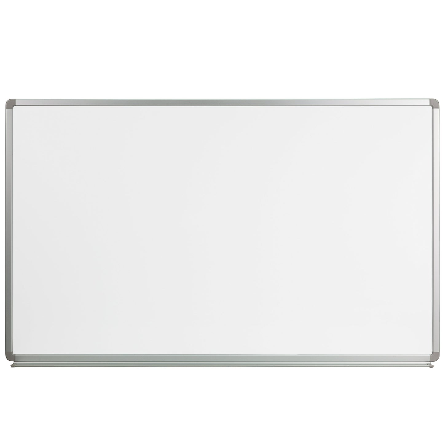 Flash Furniture Cardim 5' W x 3' H Magnetic Marker Board with Galvanized Steel Backing and Marker Tray