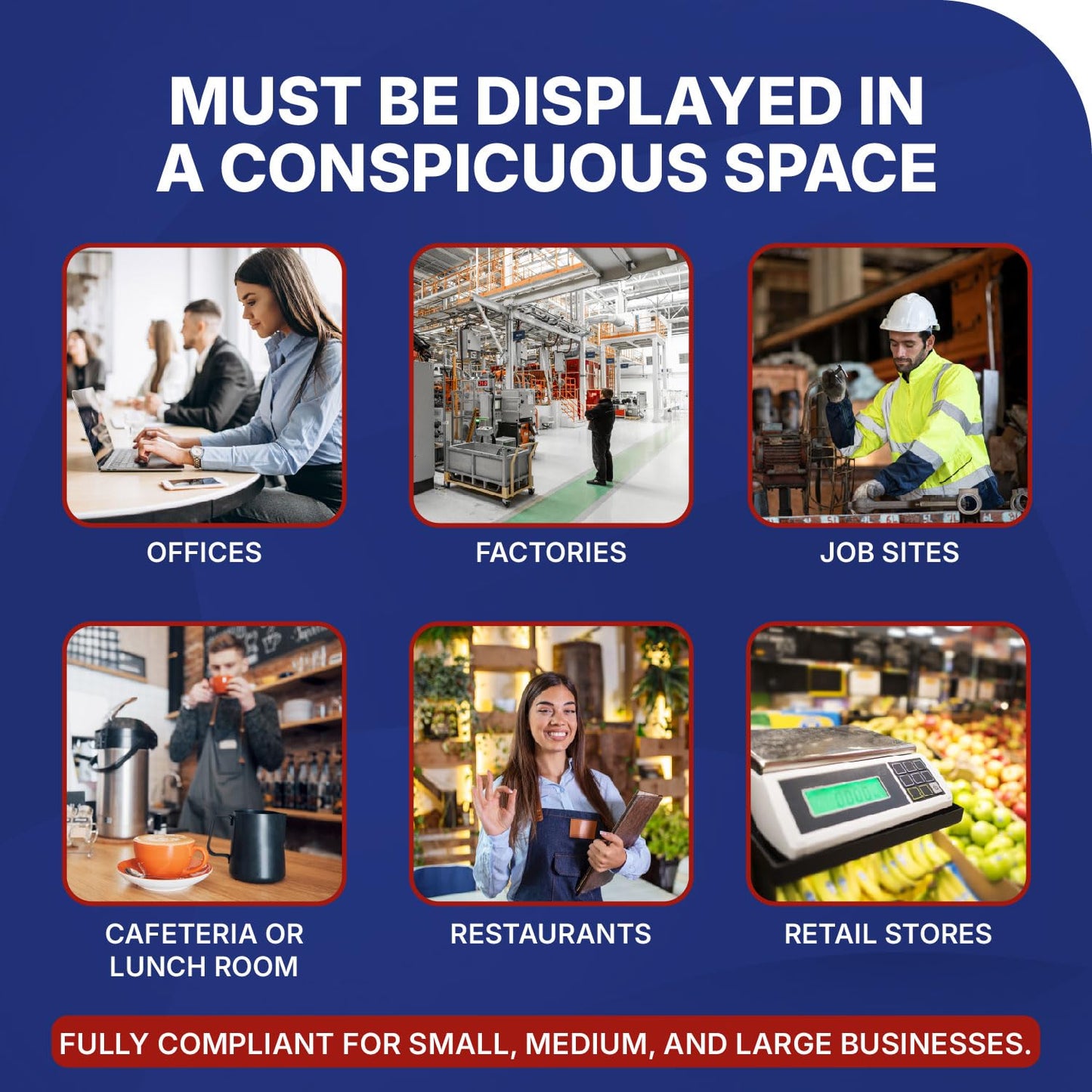 2026 Texas State and Federal Labor Law Poster - English Spanish Combo - OSHA Workplace Compliant - Mandatory Regulations All-In-One Required Compliance Posting for Employees - 17" x 40" - Laminated (Combo)