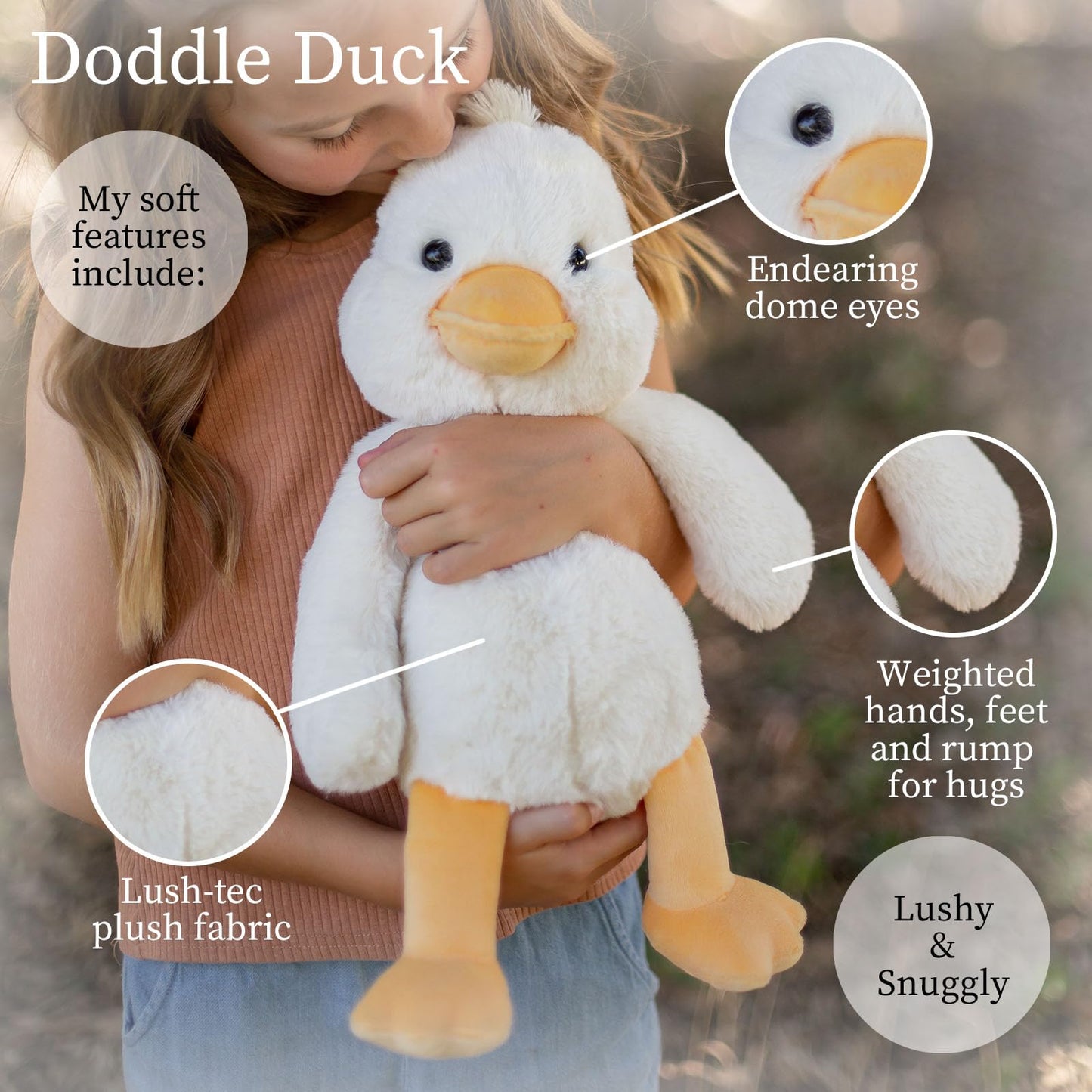 World's' Softest Lushees 16 inches - Doodle Duck