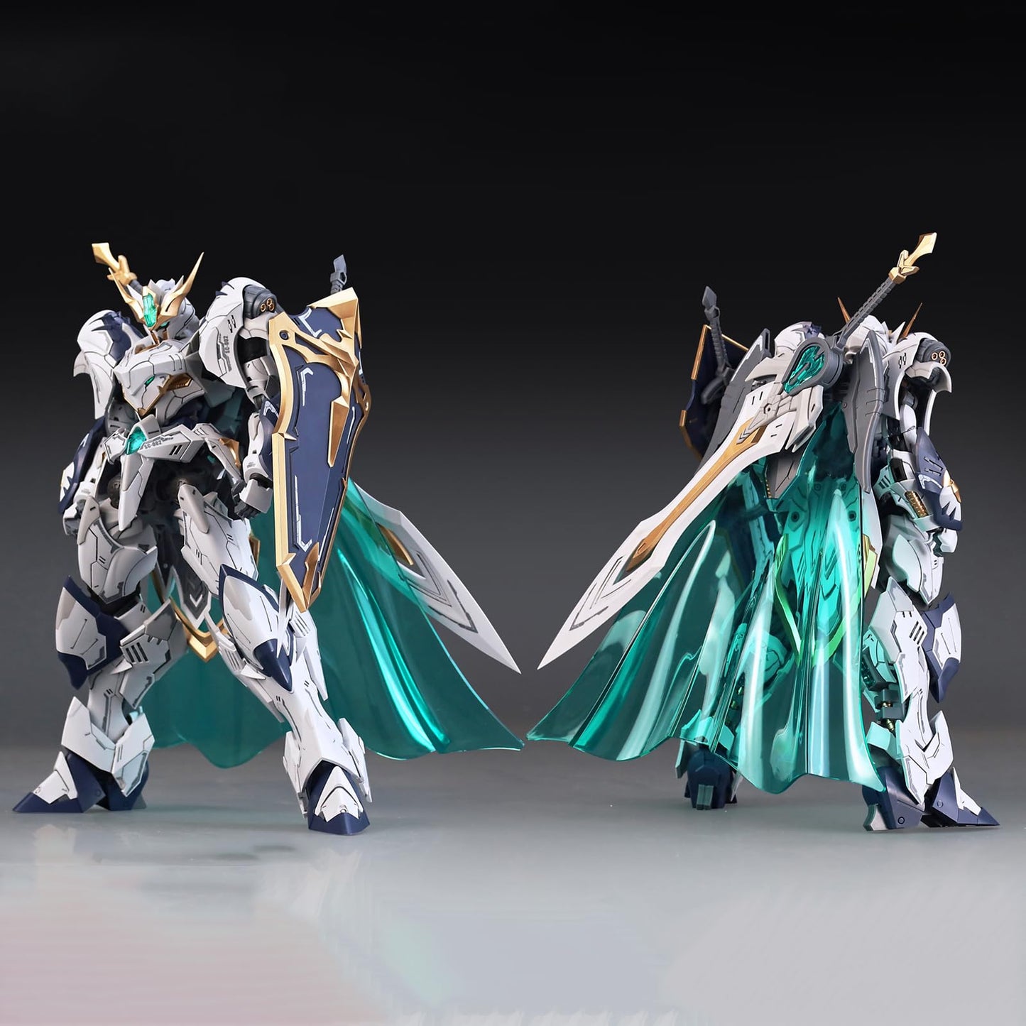 Pipigirl 1:144 Plastic Action Figures Kits, Titan Greatsword Tristan, 6.3 in Mecha Model, Easy to Assemble