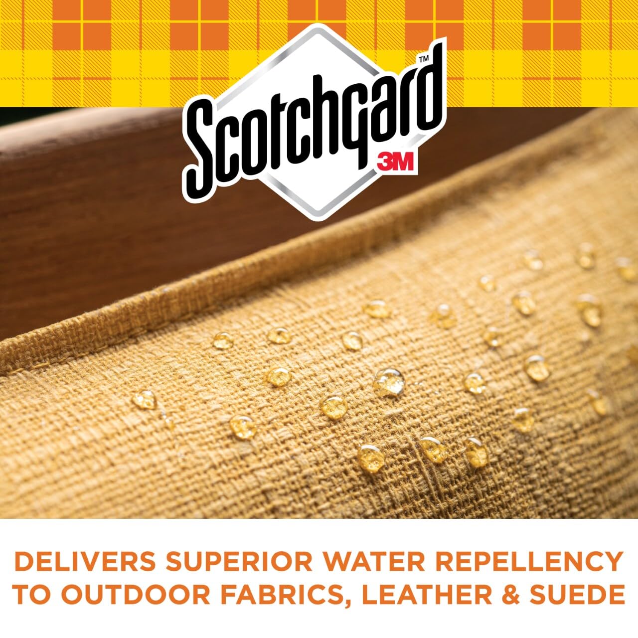 Scotchgard Water & Sun Shield Outdoor Fabric Protector Spray, UV Protection and Water Protection for Patio Furniture, Upholstery & More – 10.5 oz Aerosol (3 Cans)