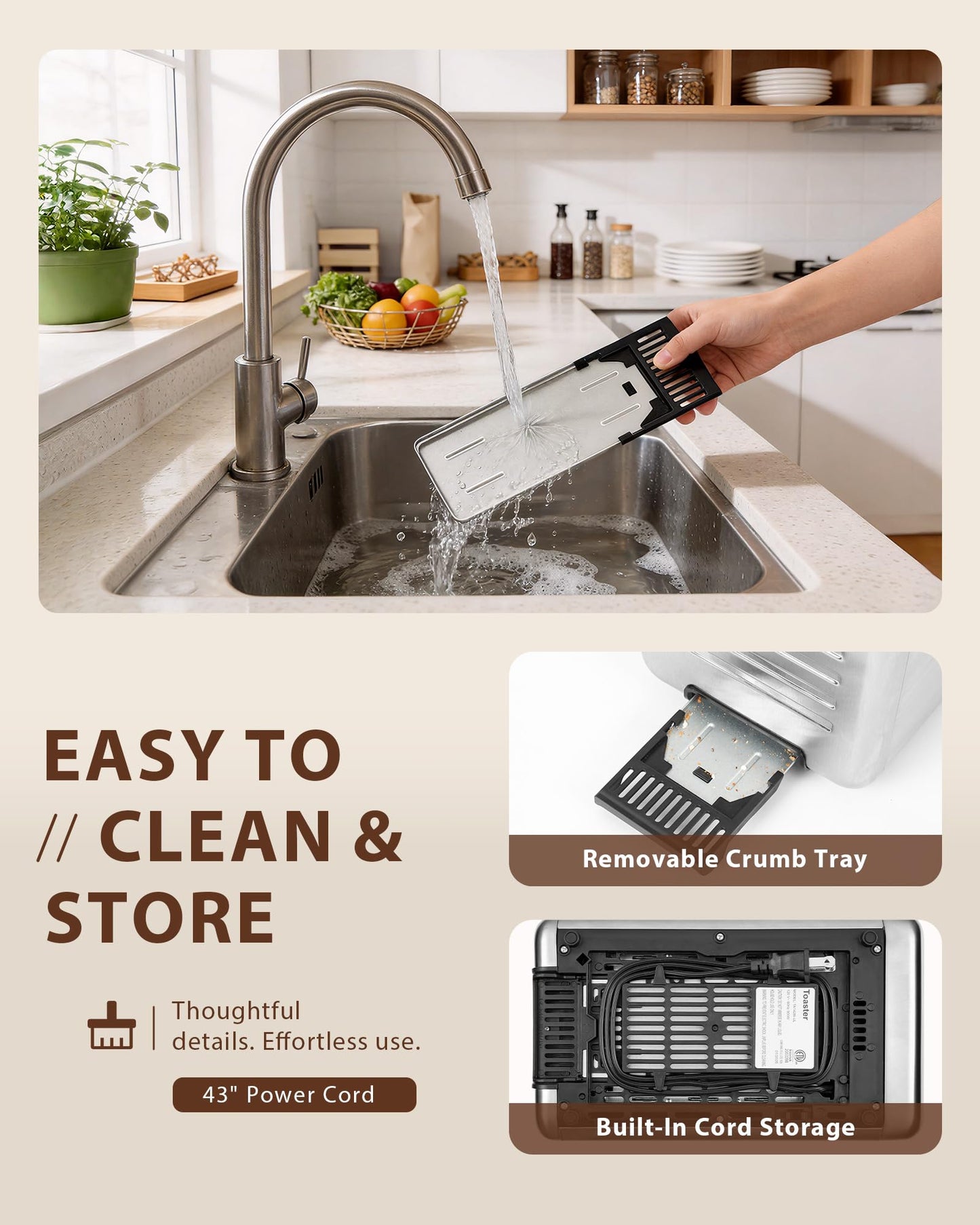 Zachvo 2 Slice Toaster with Smart Touchscreen & Digital Countdown Timer, 1.5" Wide Slot Toaster for Bagels & Bread, 6 Shade Settings, Memory, Defrost & Reheat, Slim Stainless Steel Design for Kitchen