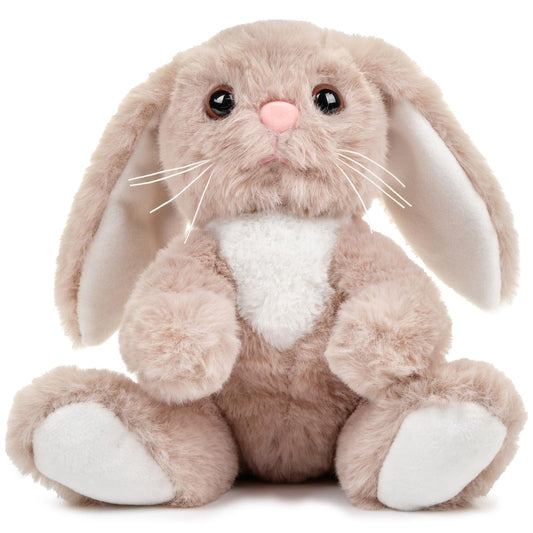 Bearington Boomer The Stuffed Bunny, 10.5 Inch Stuffed Bunny Plush