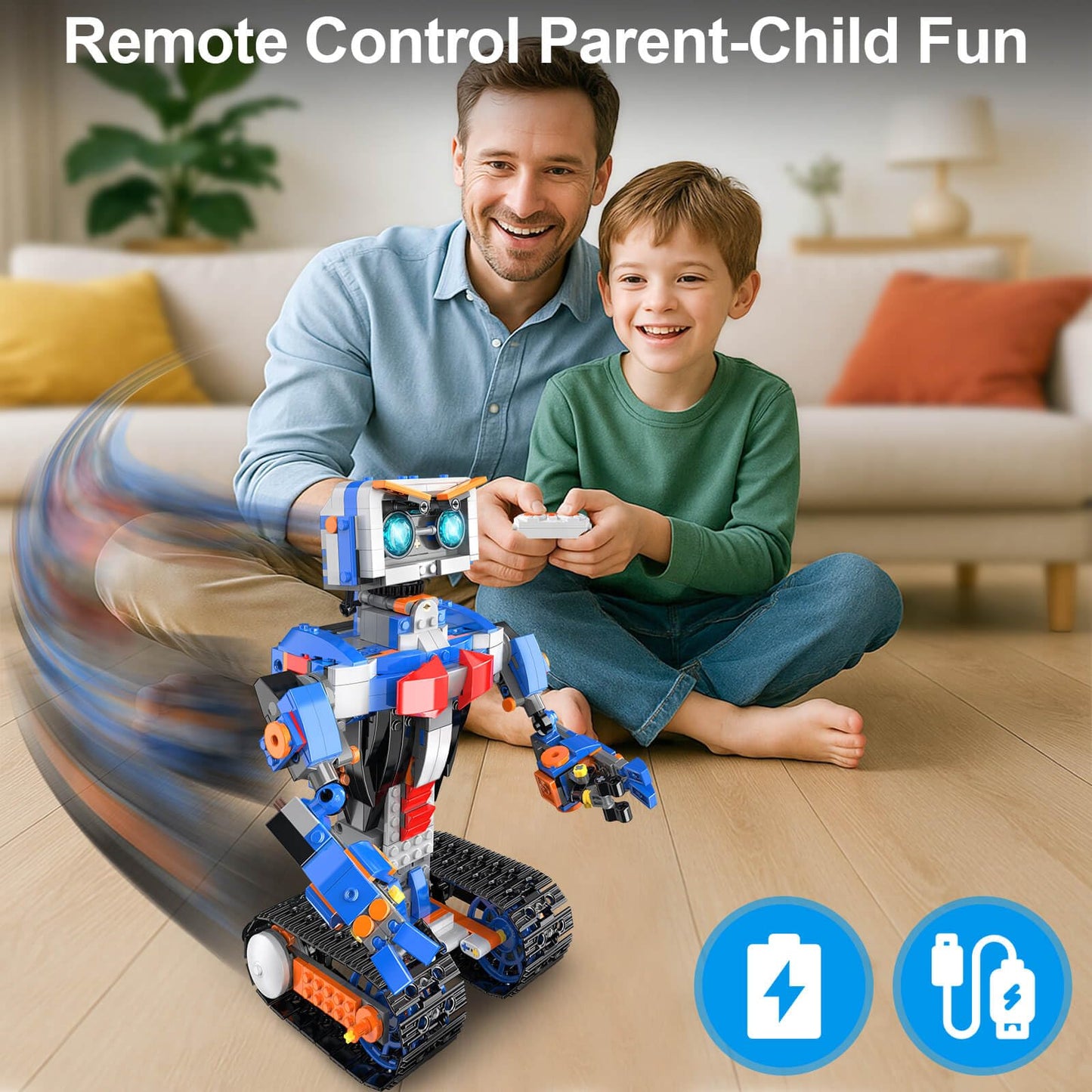 Robot Robotics for Kids Ages 8-12 Boys Girls with App & Remote Control, stem Toys for Boys Age 8-12, Build Your Own Robot STEM Building Sets Toys, Birthday (623 PCS)