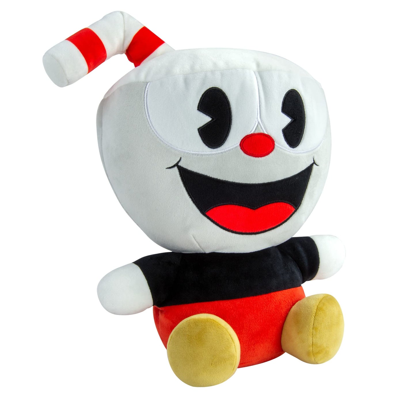 Club Mocchi Mocchi Cuphead Mega 38 cm Plush Toy, Cuddly Toy for Boys and Girls from 3 Years