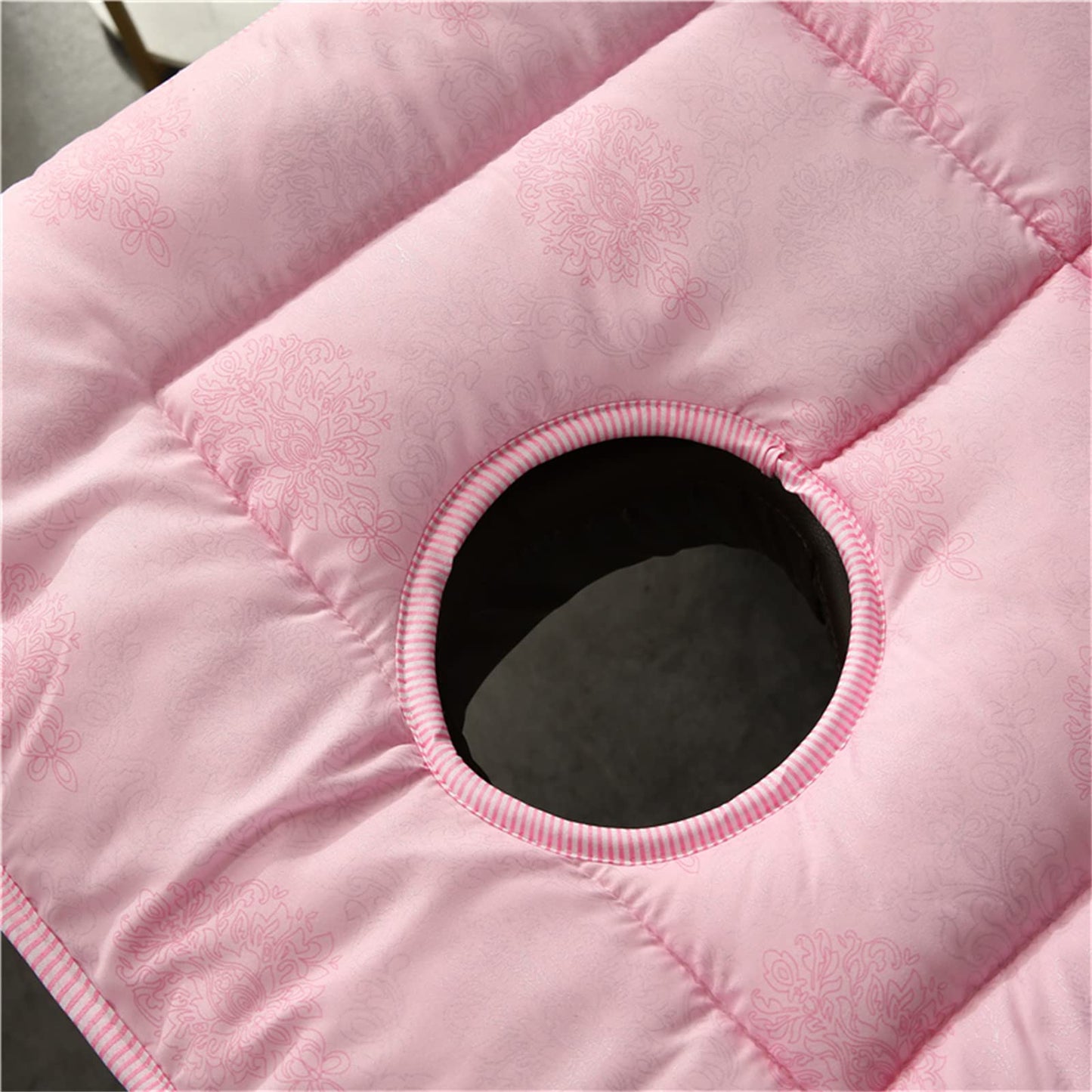 MWNAGO Spa Massage Table Pad & Face Cradle Set - Soft and Comfortable Thick Facial Bed and Headrest Cover 75"x31.5" Thickened Mattress with Holes