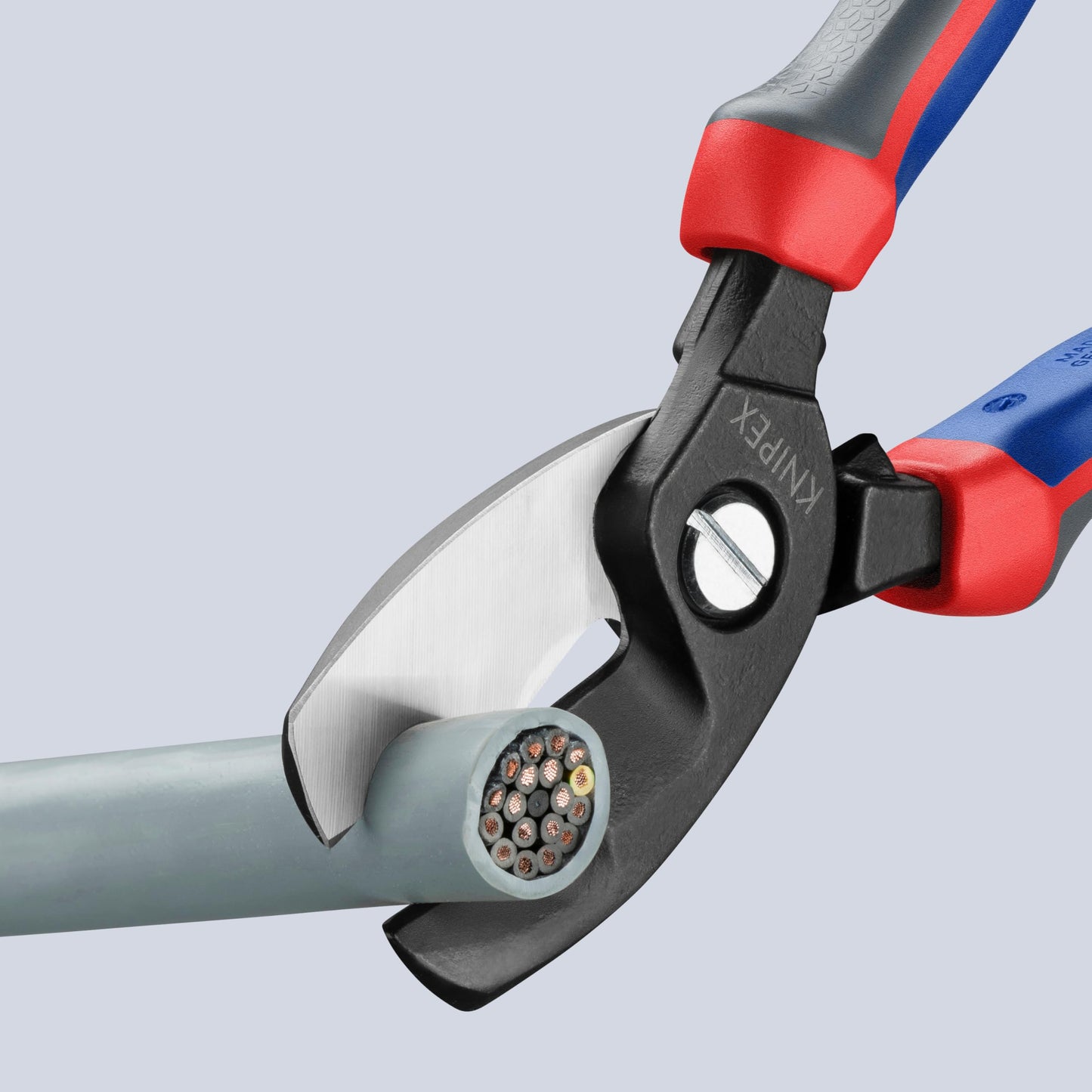 KNIPEX - 95 12 200 Tools - Cable Shears, Multi-Component (9512200)
