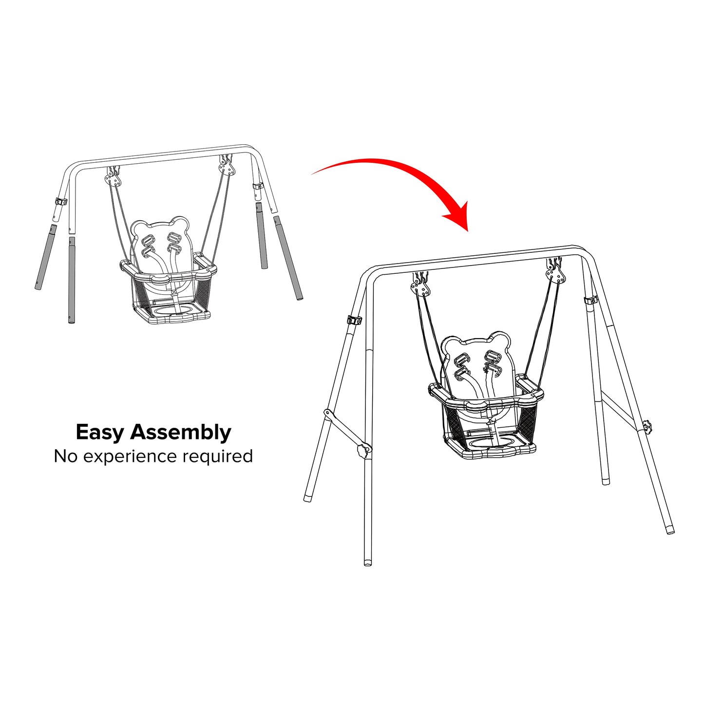 Sportspower My First Toddler Swing