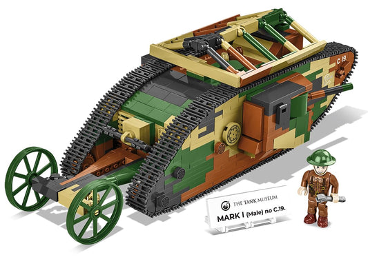 COBI Historical Collection Great War The Tank Museum Mark I (Male) No. C.19.