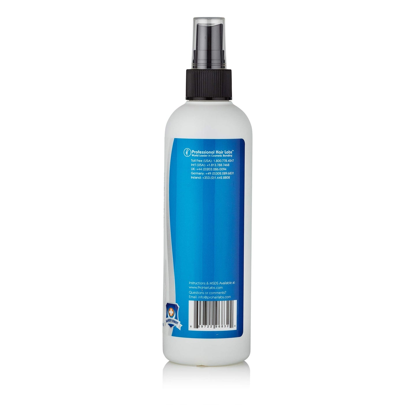 Professional Hair Labs No Sweat Scalp Antiperspirant - Prevents Oil & Sweat for Secure Wig Adhesive Bond, Works with All Lace Wig Adhesives - 8oz