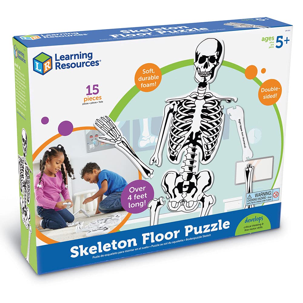 Learning Resources Skeleton Floor Puzzle (LER3332)