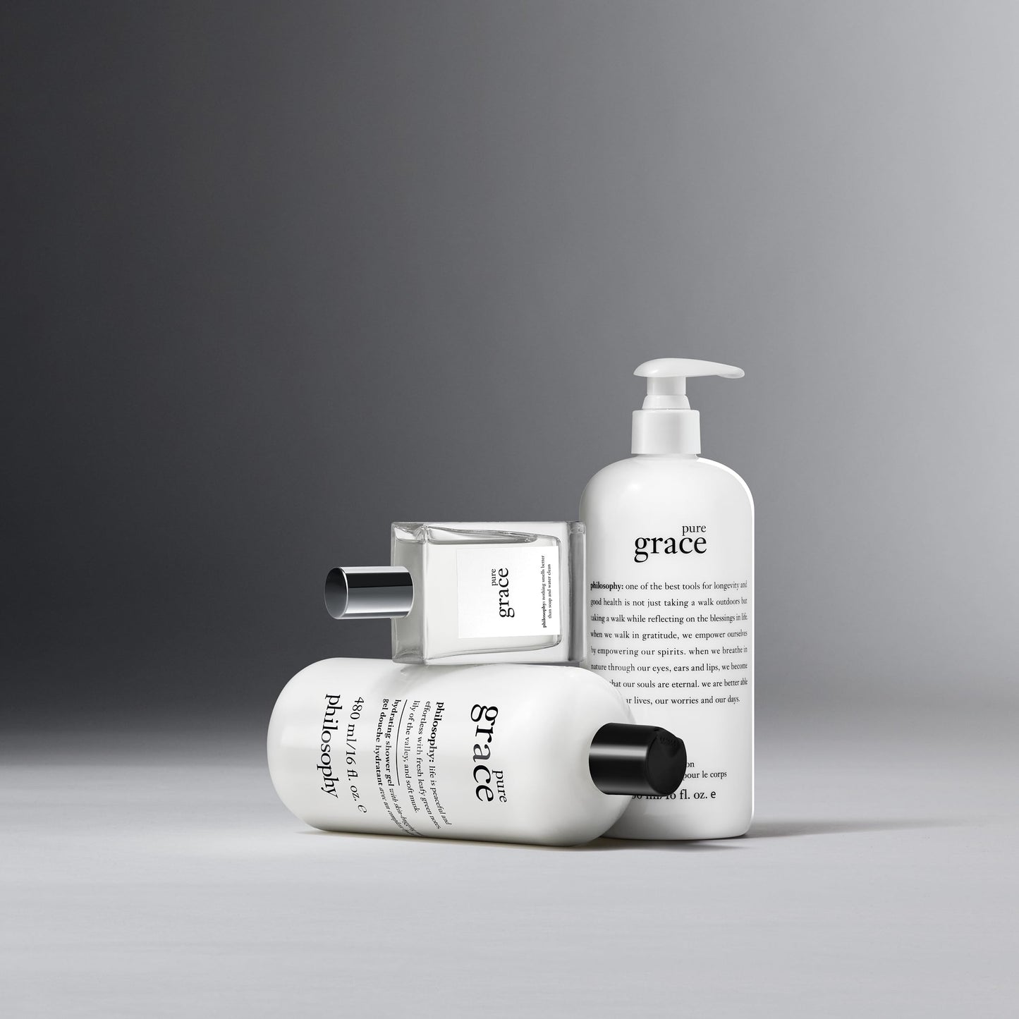 philosophy pure grace hydrating bath & shower gel - efficiently cleanses, soothes & comforts dry skin - vegan & cruelty free formula