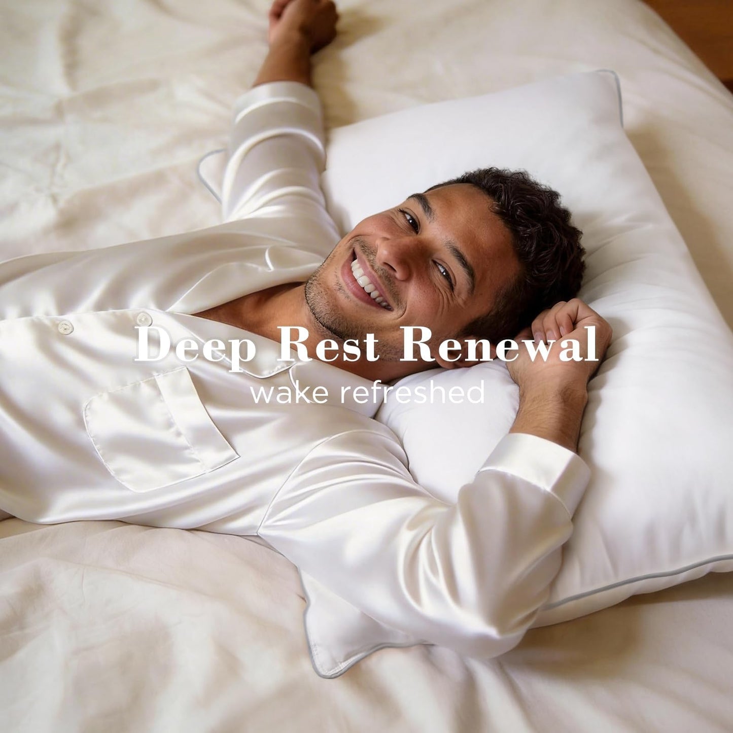 viewstar Bed Pillows King Size Set of 2, Hotel Collection, Down Alternative Firm Pillow for Side, Back or Stomach Sleepers, White