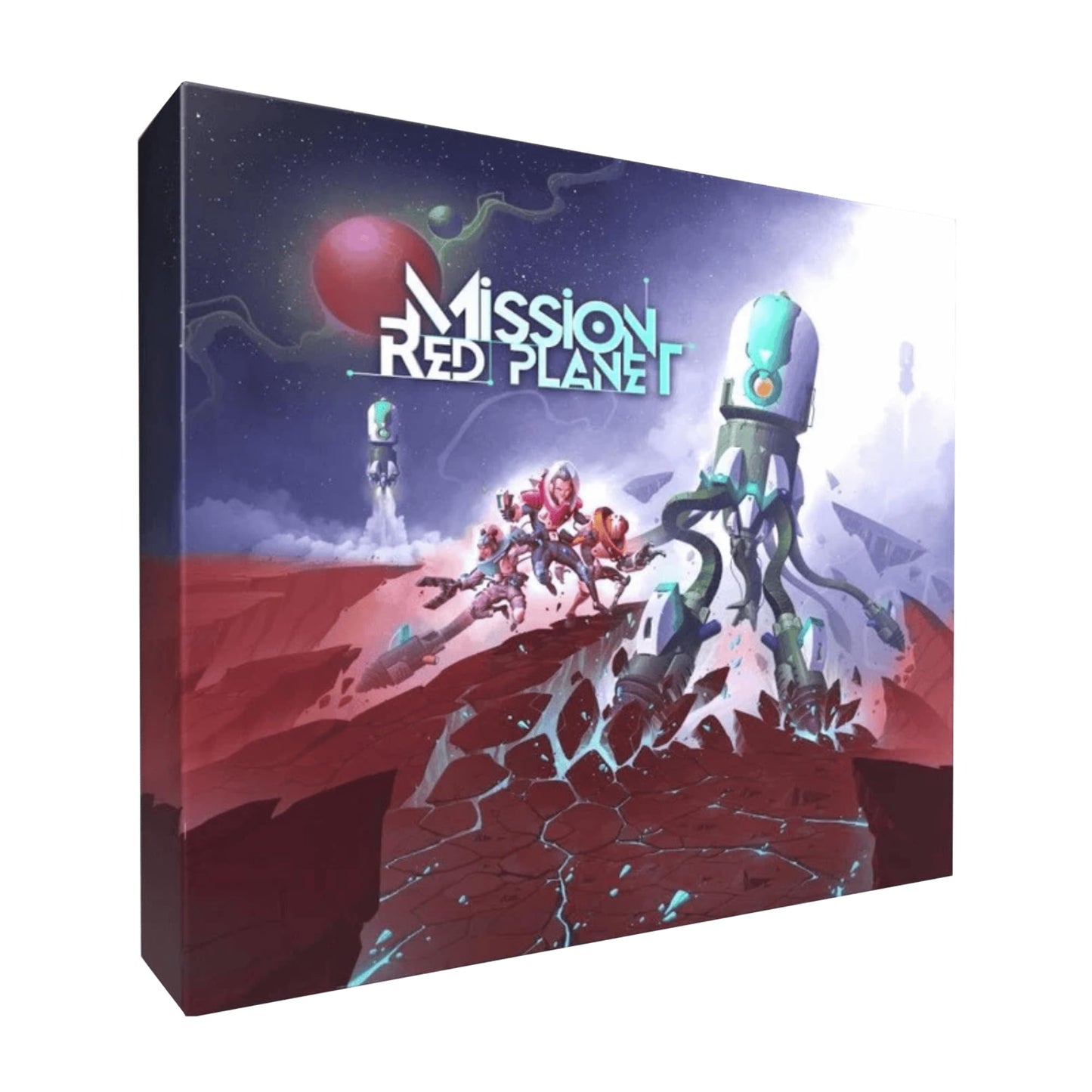 Mission Red Planet Board Game - Compete to Colonize Mars in a Space Exploration & Resource Management Strategy Game, Fun for Kids & Adults, Ages 14+, 2-6 Players, 45-90 Minute Playtime