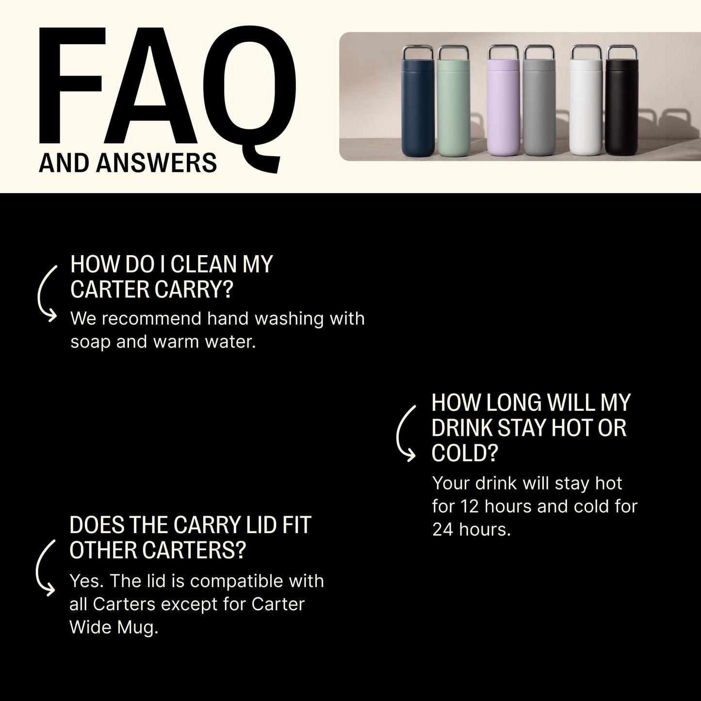 Fellow 16 oz Carter Move Travel Mug - Vacuum-Insulated Stainless Steel Travel Coffee Mug - Coffee Tumbler with Ceramic Interior and Splash Guard - Smoke Green