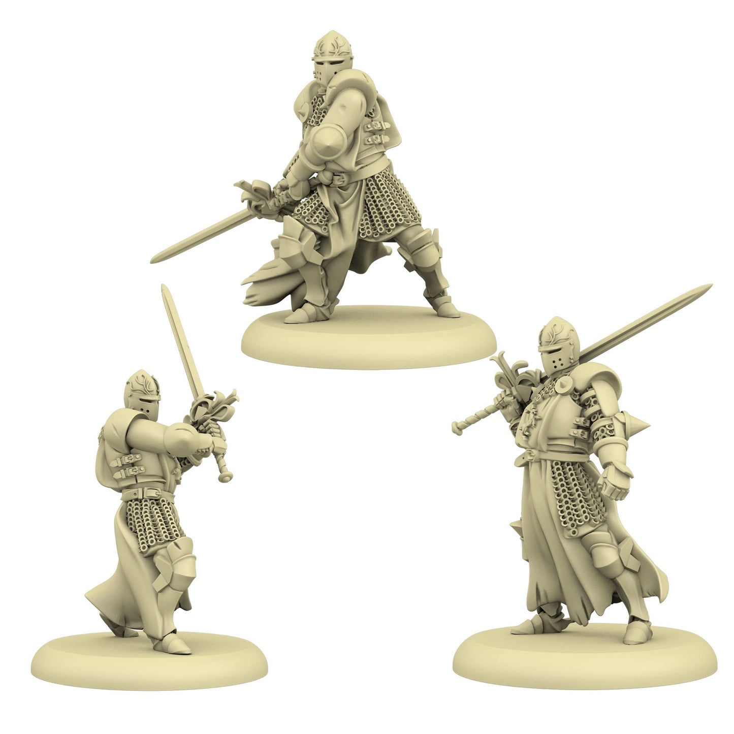 CMON A Song of Ice and Fire Tabletop Miniatures Game Baratheon King's Men Unit Box (Multilingual Edition) - Strategy Game for Adults, Ages 14+, 2+ Players, 45-60 Minute Playtime, Made