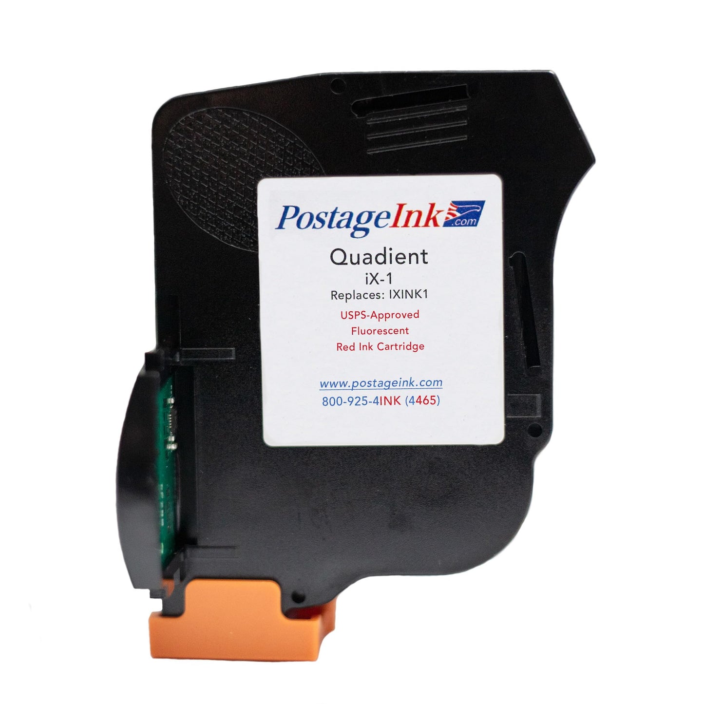 PostageInk.com IXINK1 2-Pack Red Ink Cartridge for iX-1 Postage Meters Sure.Jet # A0146668