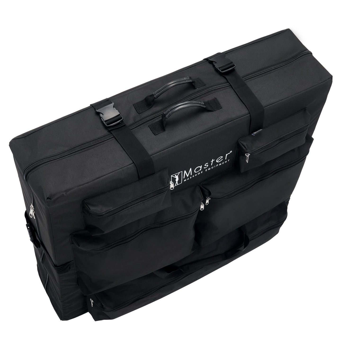Master Massage Universal Massage Table Carry Case, 5 Pockets Carrying Bag for Massage Table, 25"-32", Black