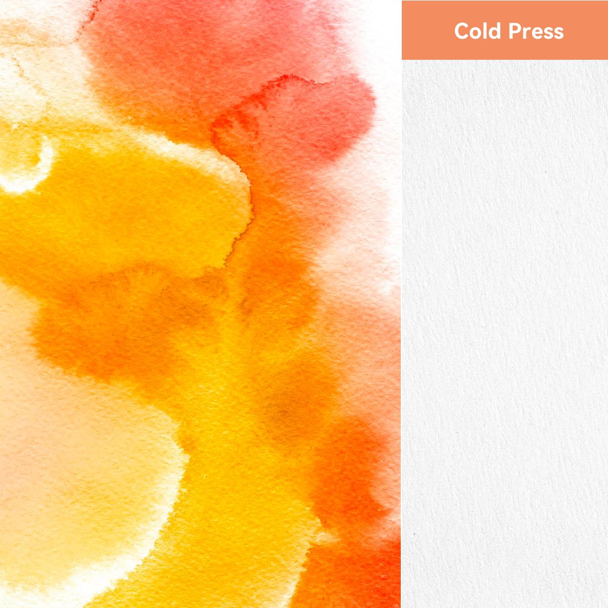 Lightwish Square Watercolor Sketchbook,2 Pack Total 40 Sheets,100% Cotton,300gsm/140lb,Acid-Free,Cold Press Watecolor Paper Journal for Artists Adults Students,7.48 * 7.48 Inches