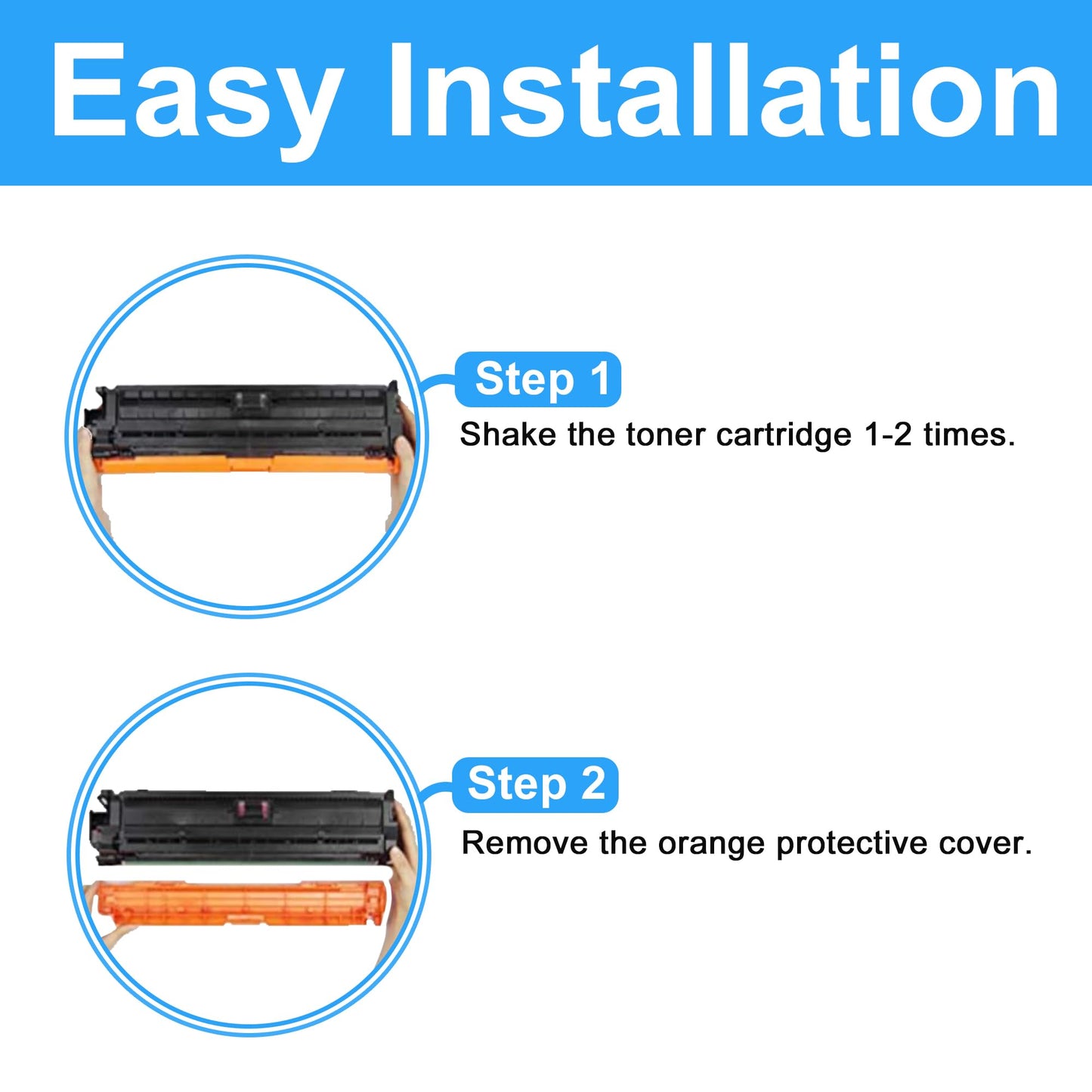 LCL Remanufactured Toner Cartridge Replacement for HP CE740A 307A CP5225 CP5225n CP5225dn (1-Pack Black)