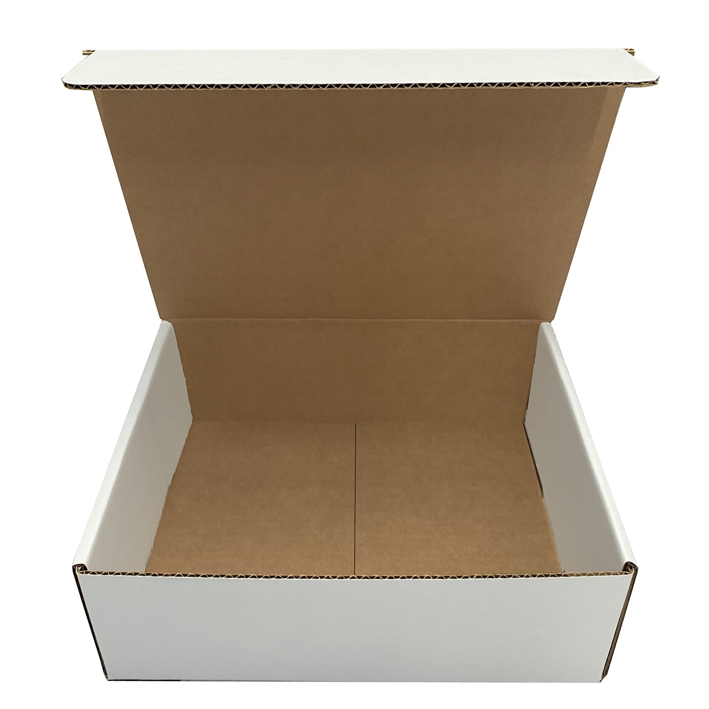 Amazon Basics Mailer Shipping Box, 50 Pack, White, Cardboard Box for Packaging Small Business for 12.13 x 9.75 x 4 inches