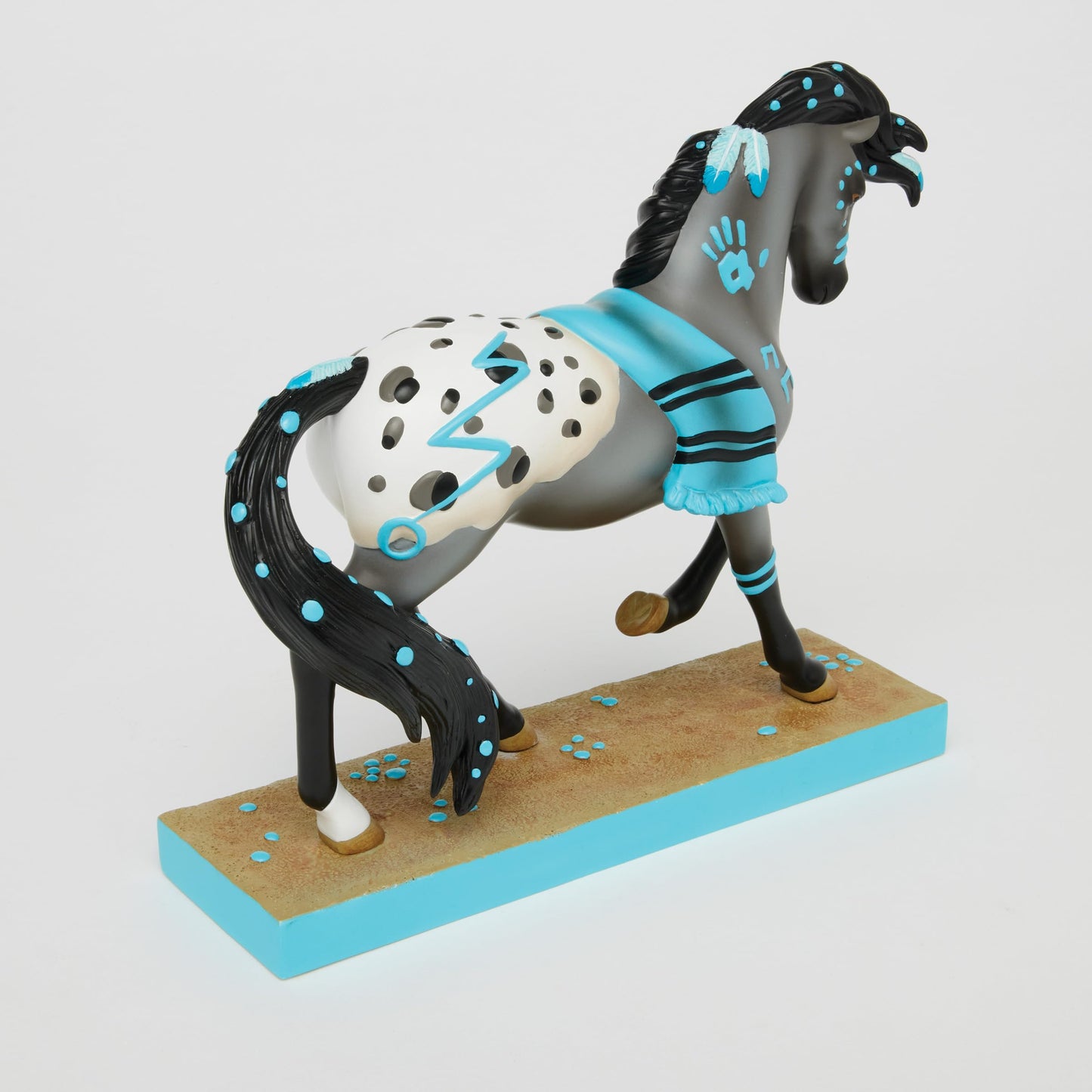 Enesco The Trail of Painted Ponies The Living Stone Horse Figurine, 7.4 Inch, Multicolor