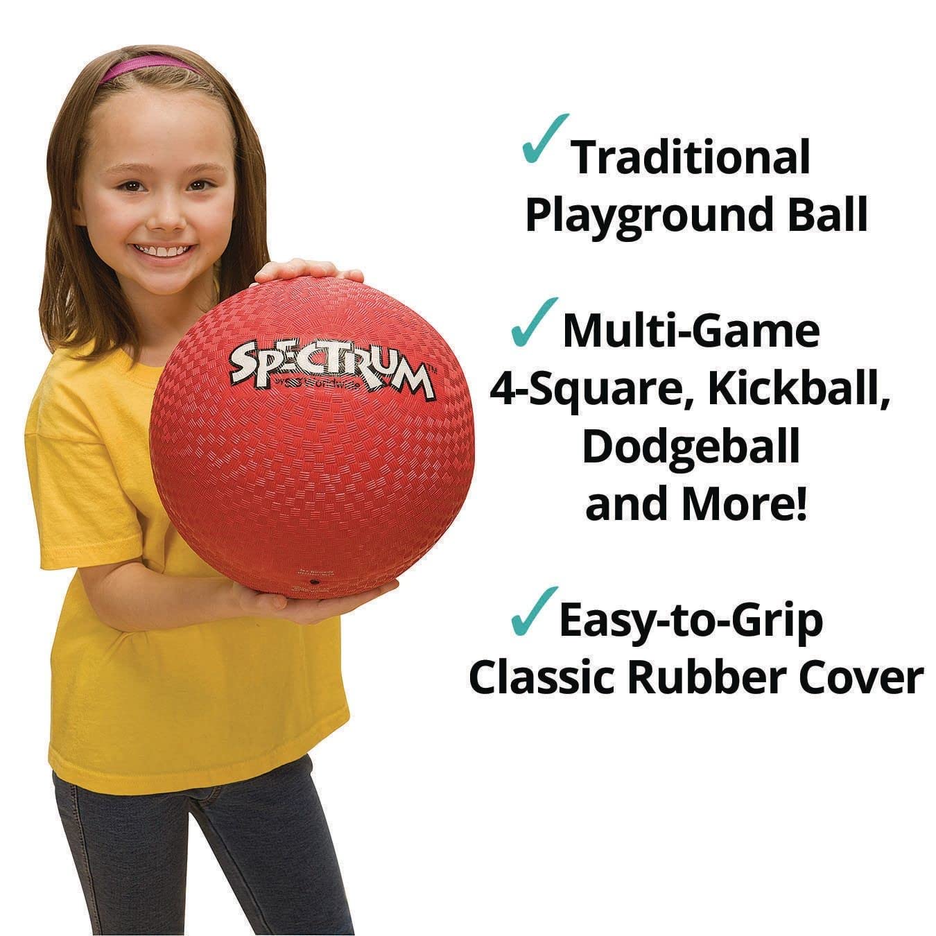 S&S Worldwide Spectrum™ Playground Balls, 10" (Set of 6)