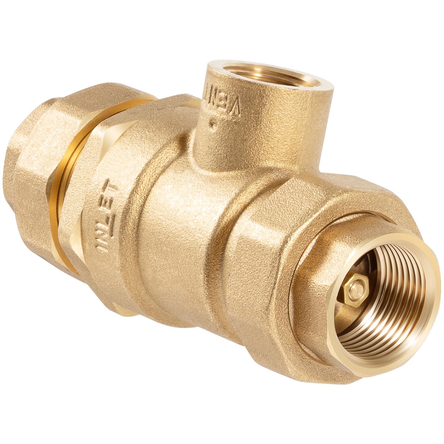 9D-M2 Backflow Preventer Dual Check Valve with Intermediate Atmospheric Vent, 3/4 Inch, Female Union Inlet and Outlet Connections Replacement for Watts 9D-M2 Backflow Preventer Dual Check Valve