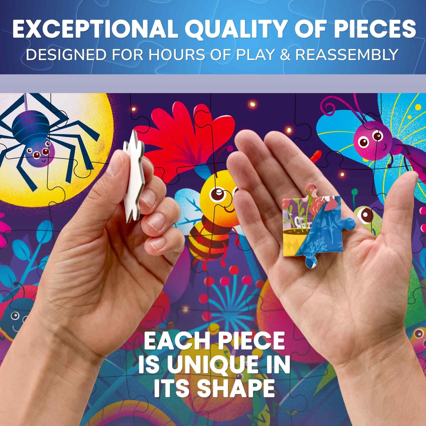 QUOKKA Puzzles for Toddlers 3-5 - 4x30 Pieces Puzzles for Kids Ages 2-4 - Pets Learning Jigsaw Puzzle - Boy and Girl Educational Toys