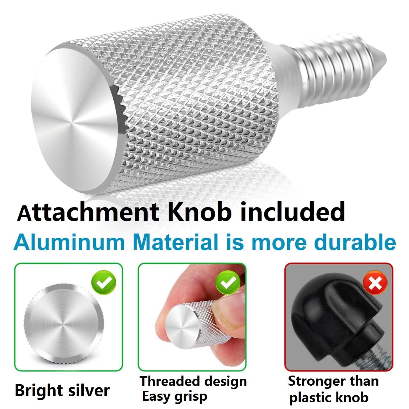 FavorKit Pasta Noodle Maker Attachment Set for KitchenAid Mixers Plus Hub Knob Screw Accessory Included Dough Sheet Roller, Spaghetti & Fettuccine Cutters-Unique Design