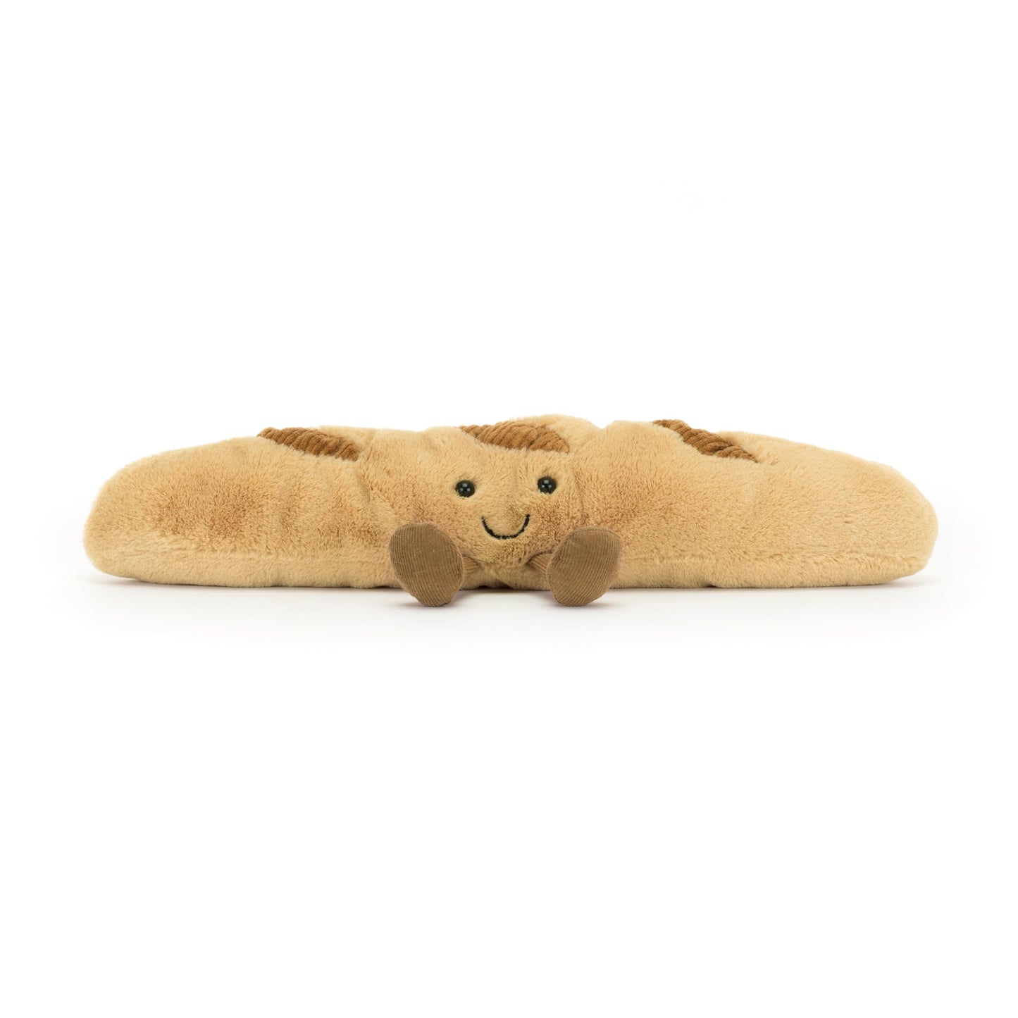 Jellycat Amuseables Baguette Stuffed Toy, 13.5 inches - Food Plush - Fun Gift Idea