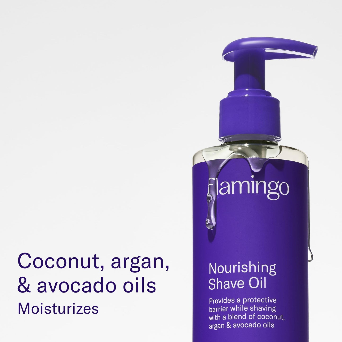 Flamingo 3-Step Shave Set for Women - Smoothing Prep Scrub, Nourishing Oil, and Soothing Post Serum - Glow Collection