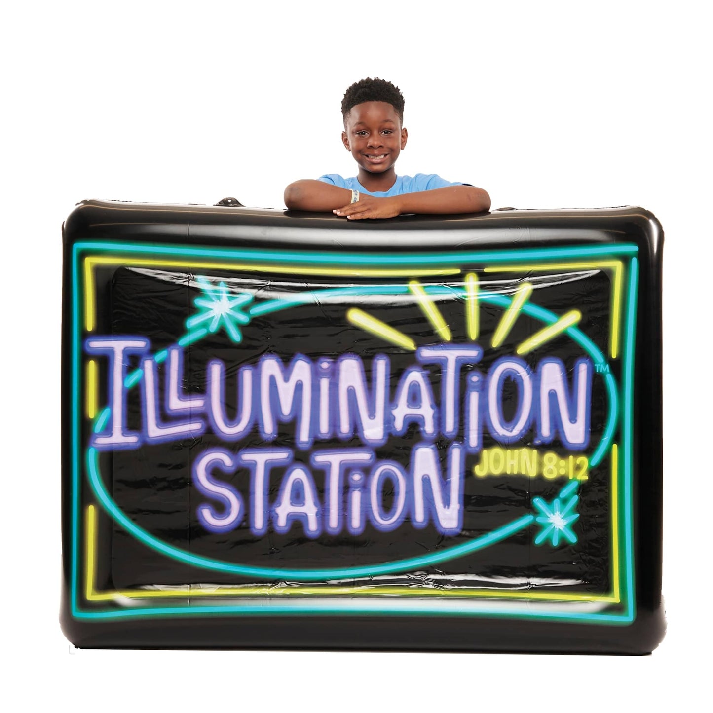 Lifeway Kids VBS 2026 Illumination Station Large Neon Sign - Inflatable