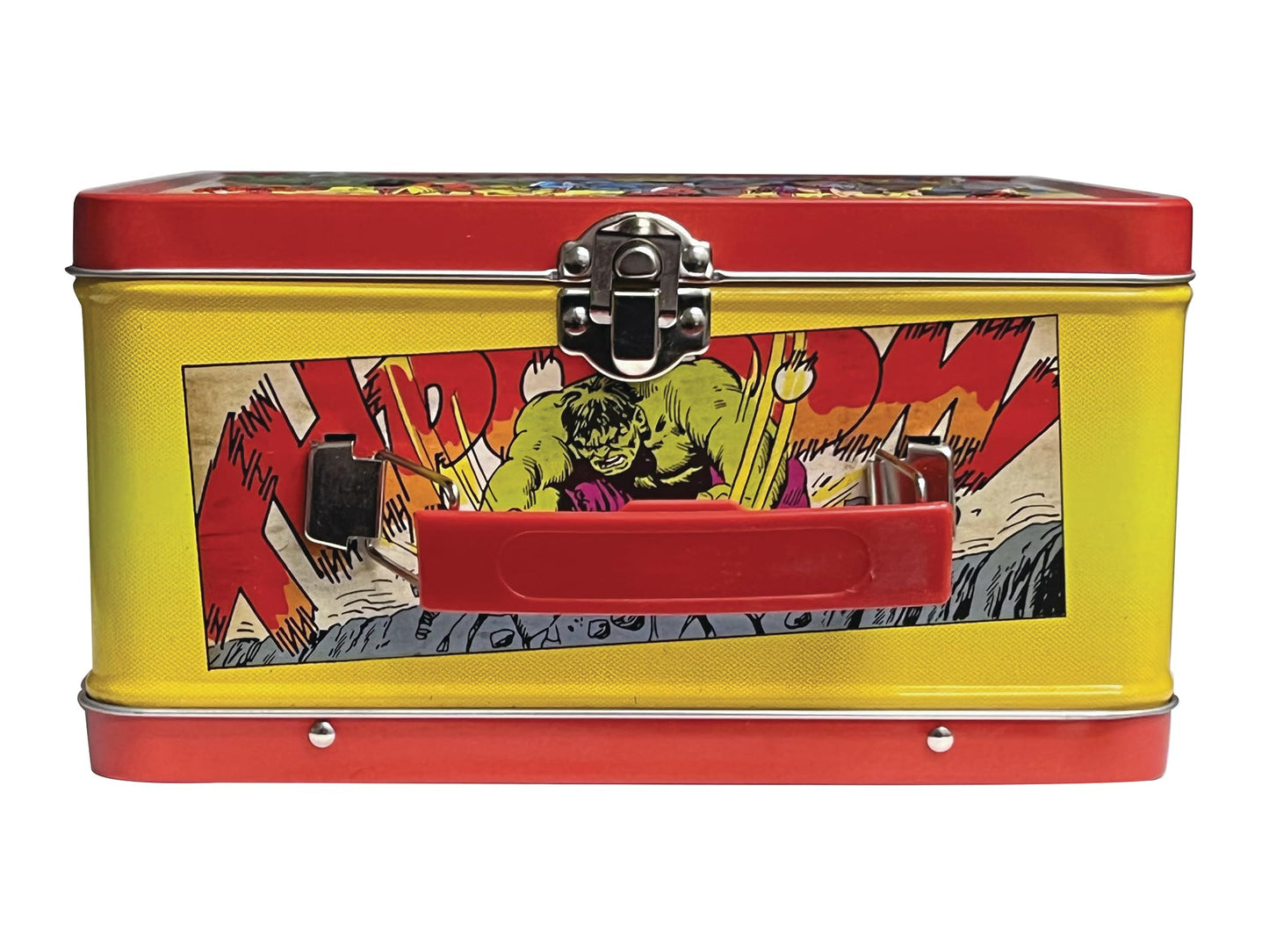 Avengers Assemble Tin Titans Previews Exclusive Lunch Box with Beverage Container