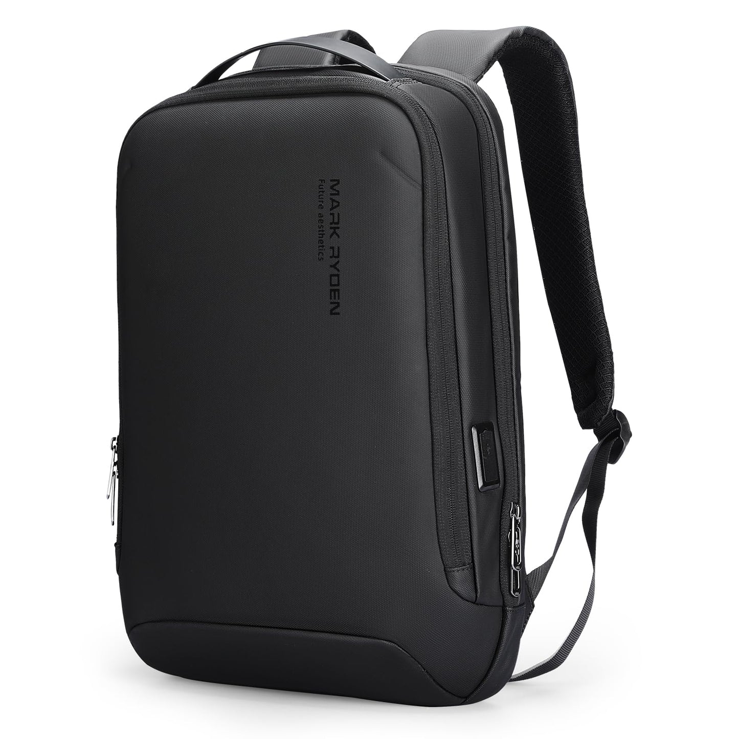 MARK RYDEN Slim Laptop Backpack for Men, High Tech Backpack with Scratch Resistant Shell and USB Charging Port, Waterproof Business Backpack Ideal for Working, Commuting, Daily (20L for 15.6" Laptop)