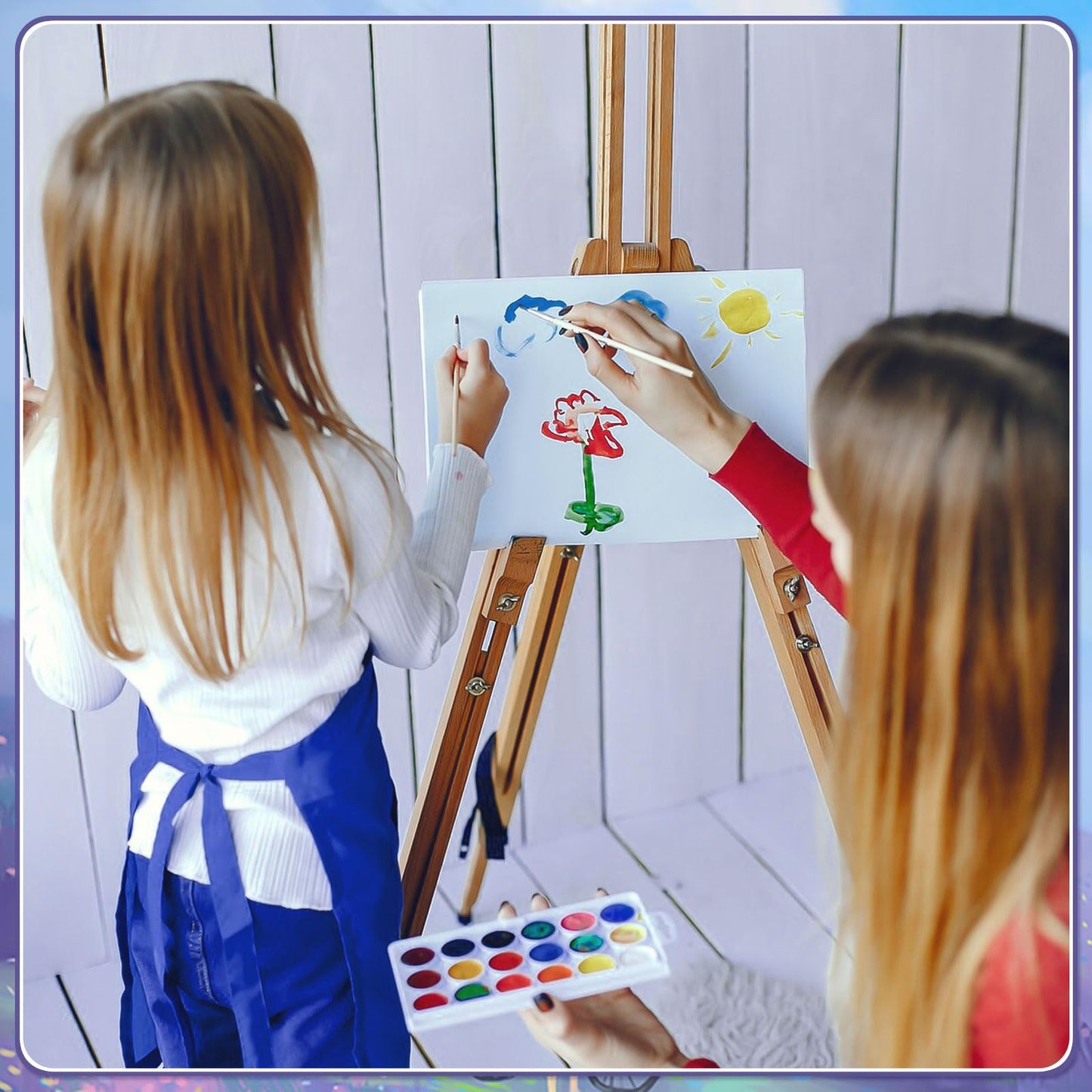 300 Sheets Watercolor Paper Bulk, 140 lb/300 GSM Cold Press Paper White Water Color Paper for Kids Child Students Adults Artists Beginners Drawing Gift Cards