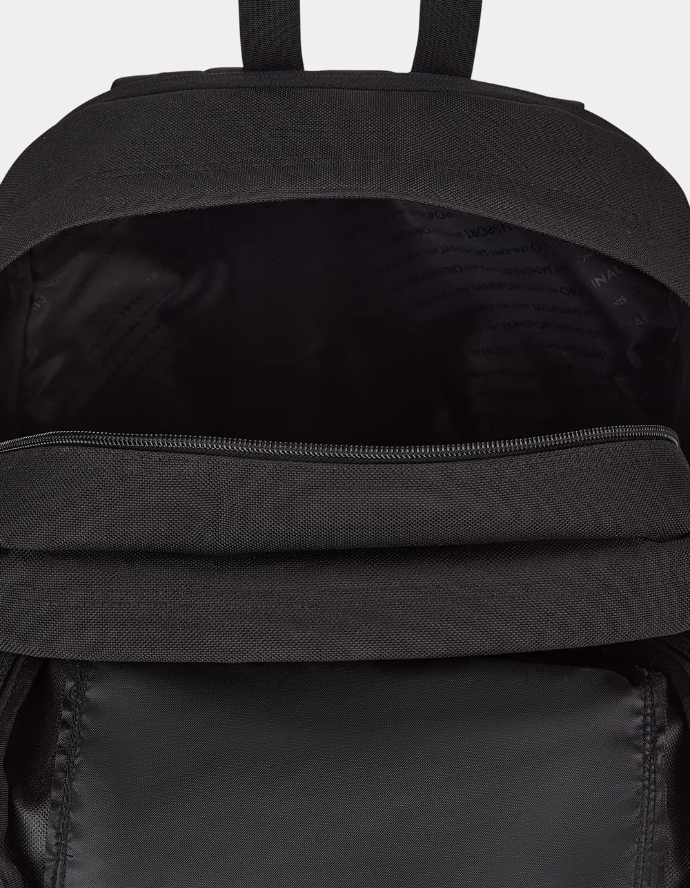 JanSport Main Campus FX Backpack - Travel or Work Bag w 15-Inch Laptop Pack with Leather Trim, Black