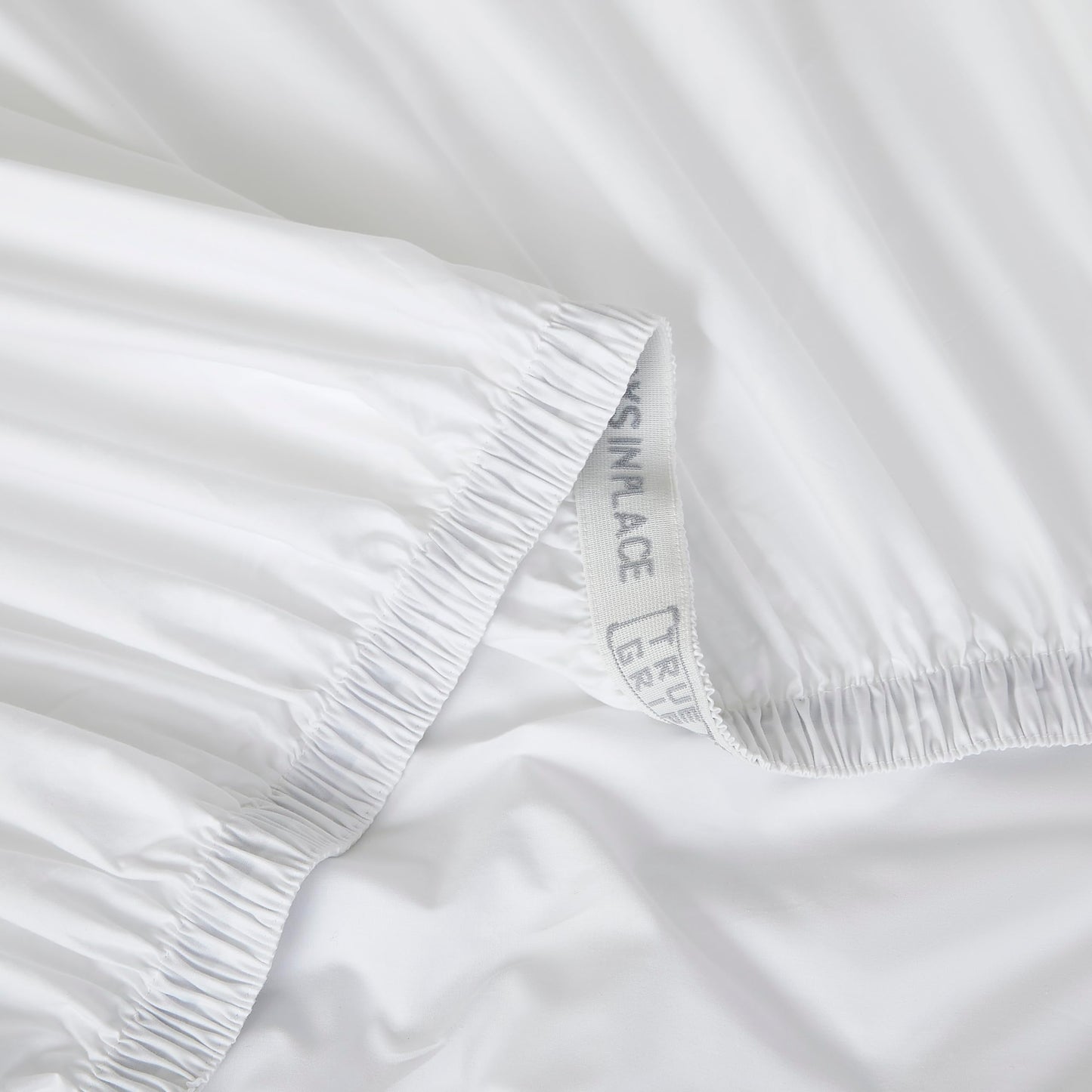 Linen Closet 4 Pcs 100% Cotton Queen Sheet Set, Arctic White, 400 Thread Count, Percale Weave, Deep Pocket Fitted Sheet, Fits Up To 18" Mattress, Crisp & Cooling Bed Sheets for Home & Hotel Use