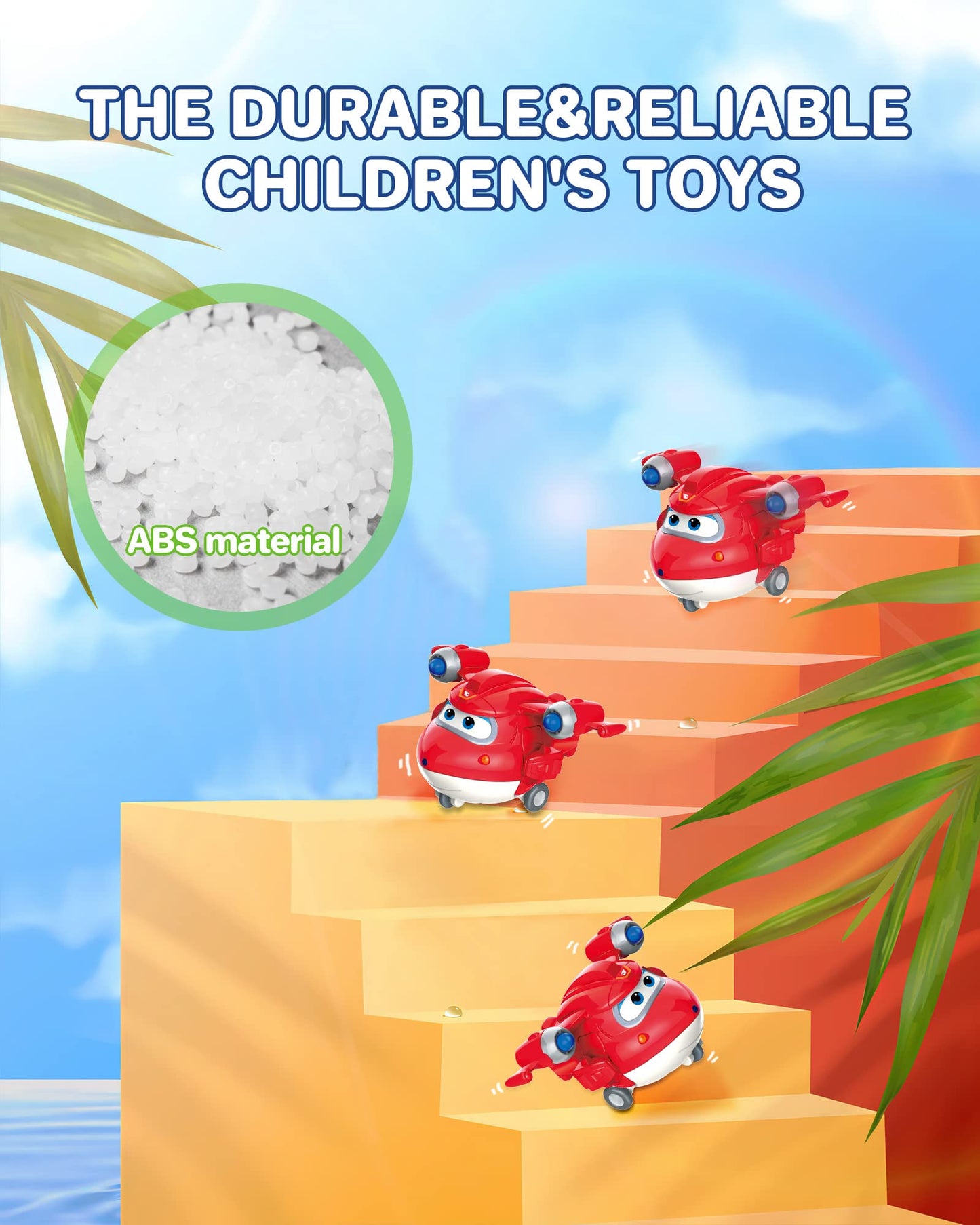 Super Wings Toys, transformable Toys 2 Inch, Mini Action Figures for Kids 3-12 Years Old, Real Mobile Wheels, Birthday Party Supplies for Preschool Boys and Girls, Airplane Toys Playset (15 Packs)