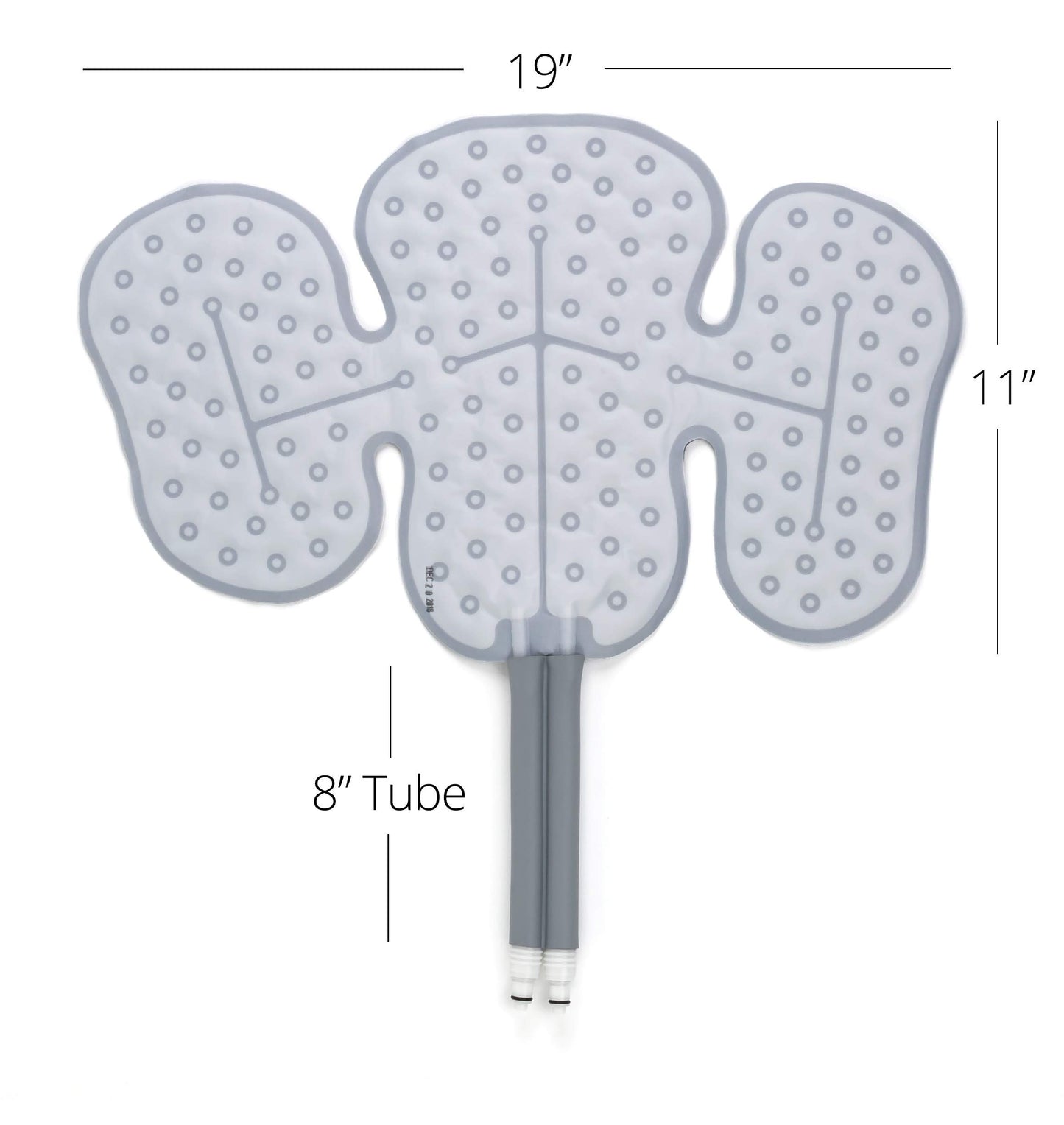 Ossur Cold Rush Therapy Hip Pad | Best Ice Pack for Hip Surgery | Works with Ice Machine for Hip After Surgery | Includes Hose Connectors & Elastic Straps (Left)