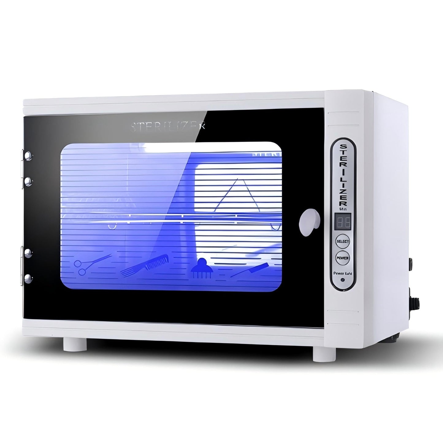 Smiledt Nail Tool Sterilizers UV 12L Lighting Autoclave Machine for Labs, Salons & Home