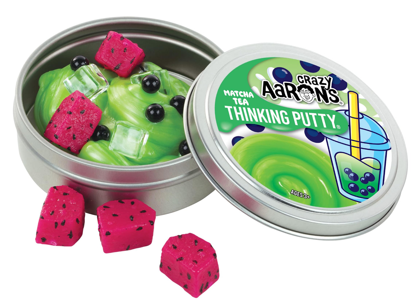 Crazy Aaron's Mixed by Me Boba Thinking Putty Kit - Made in USA