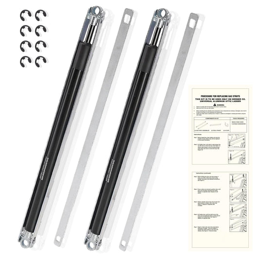36-80 Standard Strut Kit for Werner Aluminum Attic Ladder - Heavy Duty Ladder Accessories for AH2210, AH2510, AL2210 & More Attic Ladder Pull Down System - Ladder Platform Attachment (1 Pair)