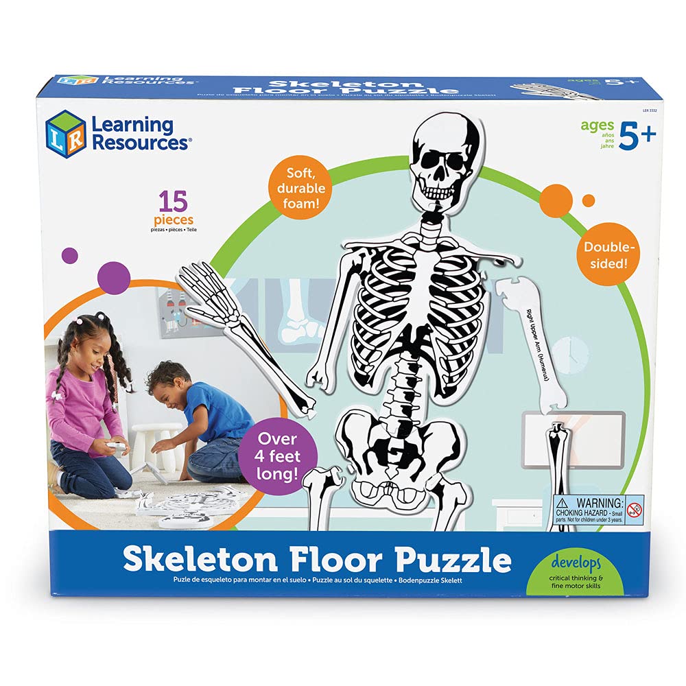 Learning Resources Skeleton Floor Puzzle (LER3332)