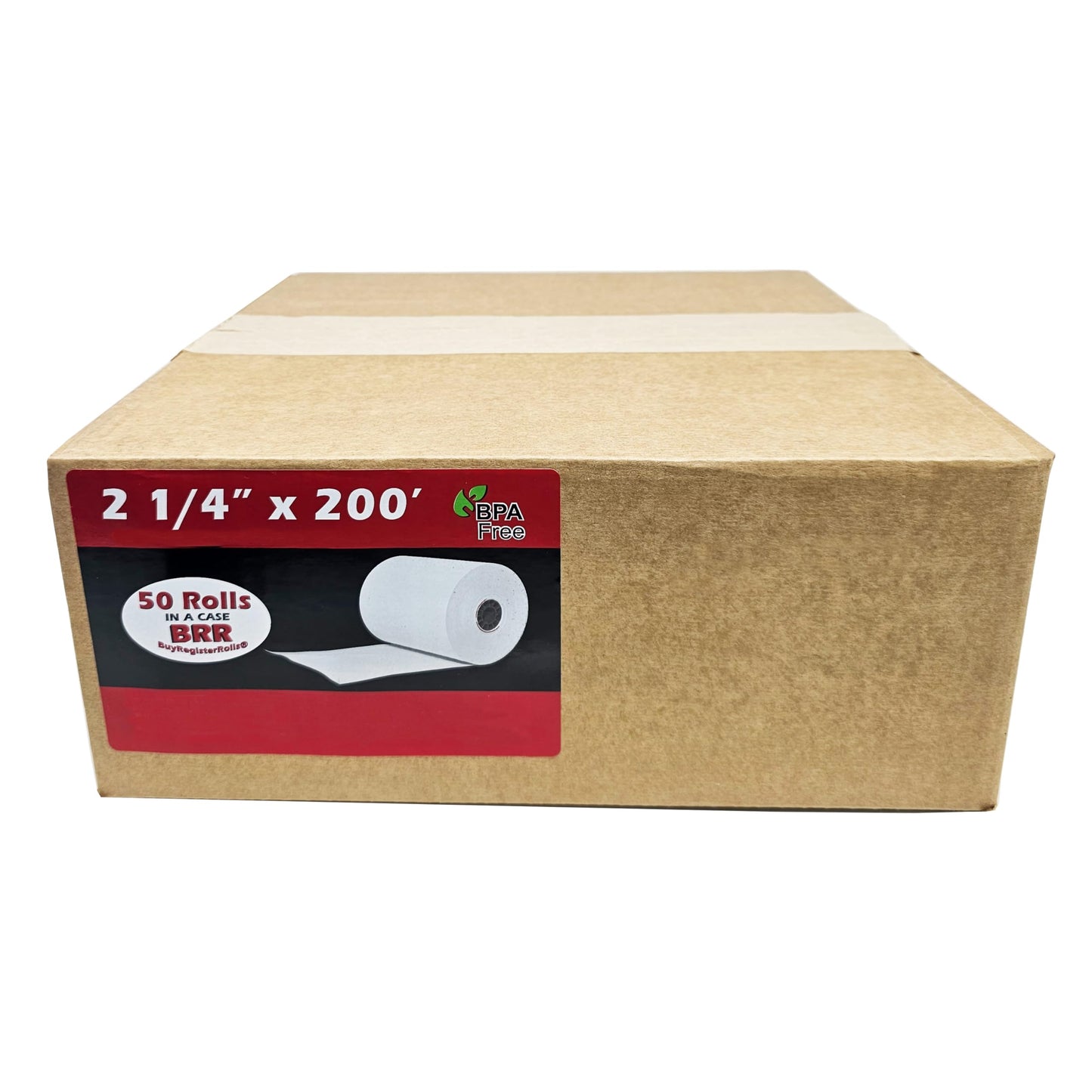 BuyRegisterRolls 2 1/4 x 200 Thermal Paper Rolls [Pack of 50 Rolls - 48 GSM] Citizen POS register printer : CBM 262, CBM 291 - POS/Cash Register Thermal Paper Rolls 2 1/4" x 200'