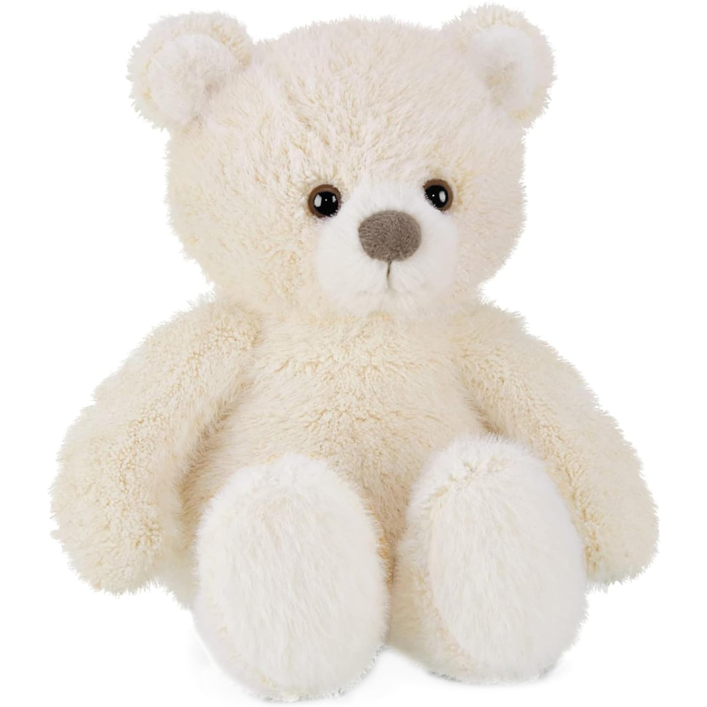 Bearington Tucker Off White Plush Teddy Bear Stuffed Animal, 11 Inch