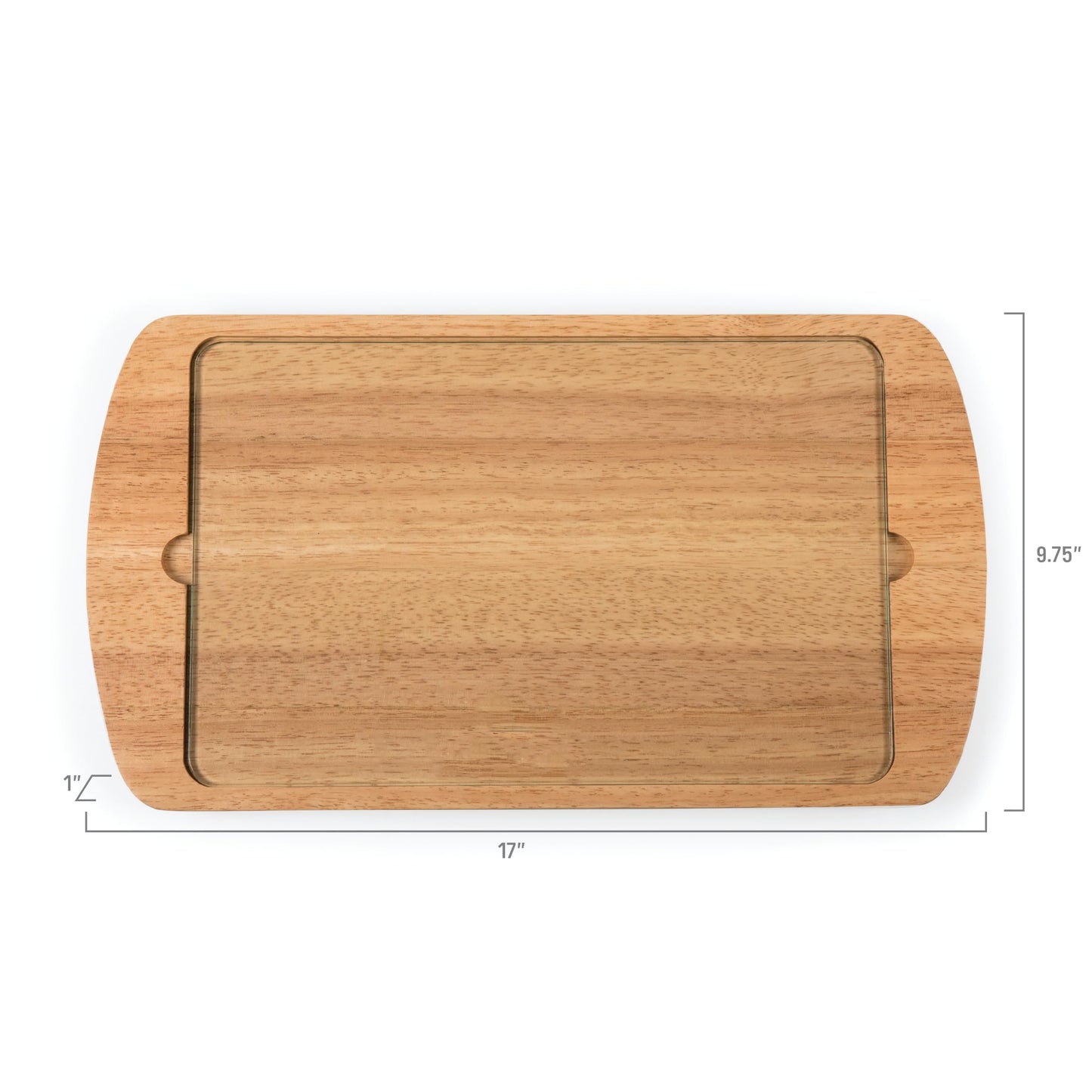 PICNIC TIME Star Wars Scroll Billboard Glass Top Cheese Board, Serving Platter, Cheese Boards Charcuterie Boards, (Parawood)