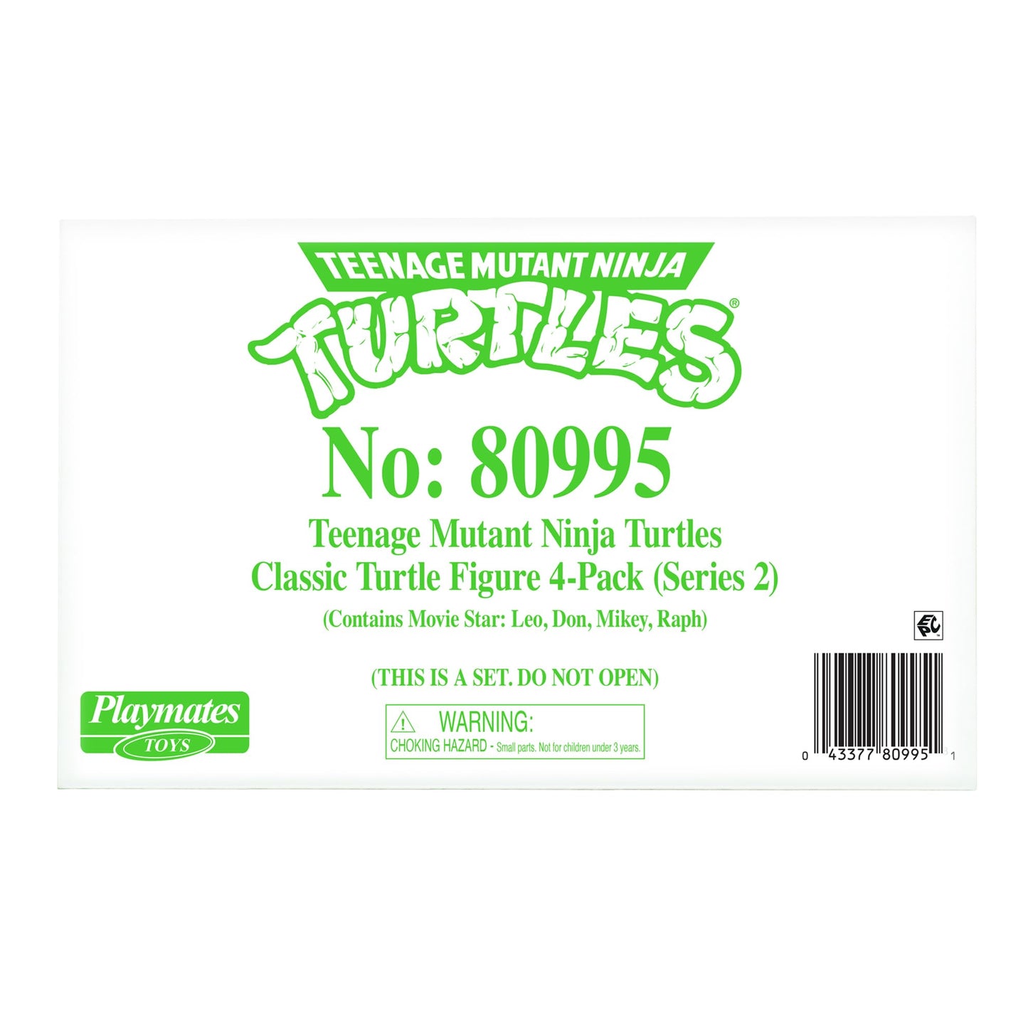 Teenage Mutant Ninja Turtles Micro Mutant TMNT Classic Movie Star Soft Bundle
